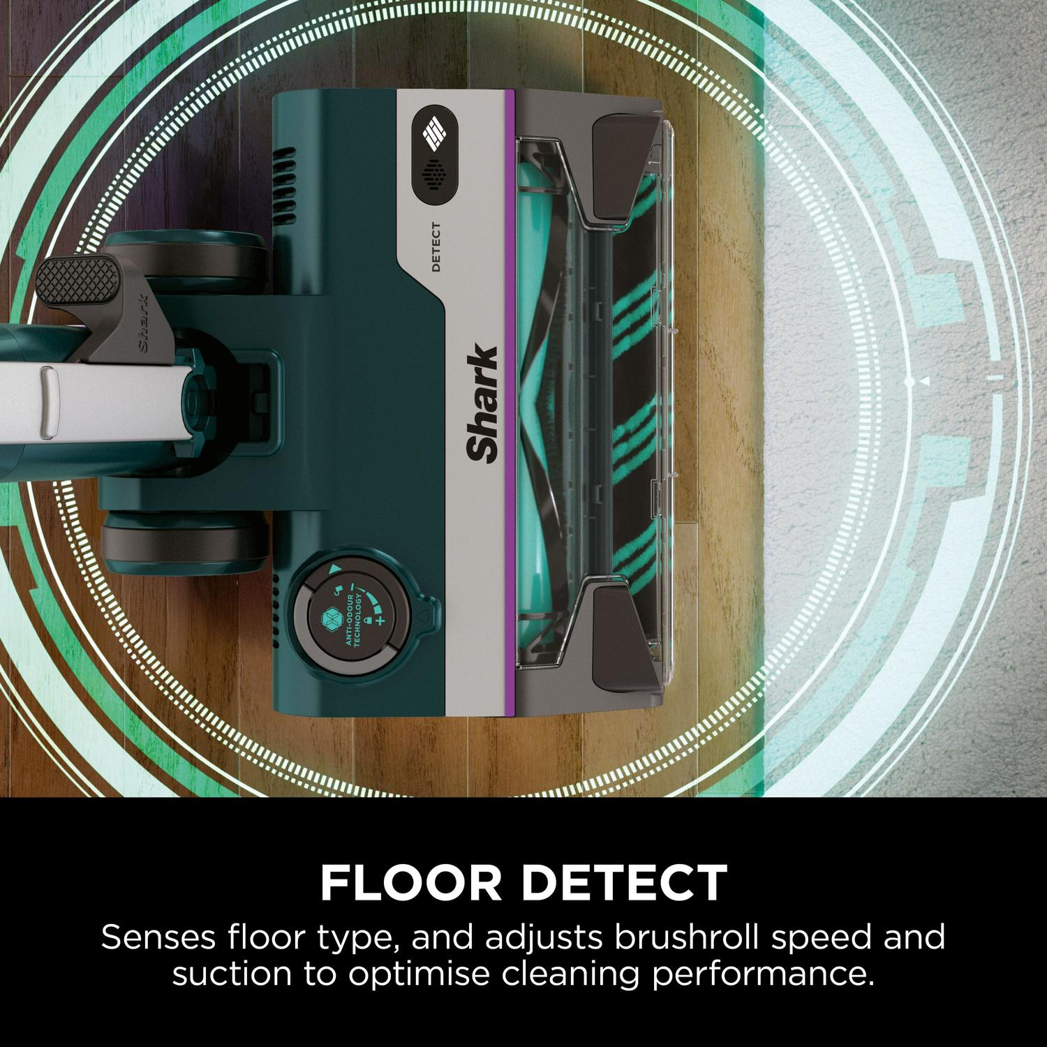 Shark HZ4000UKT PowerDetect Corded Stick Vacuum Cleaner - Dark Teal thumbnail image