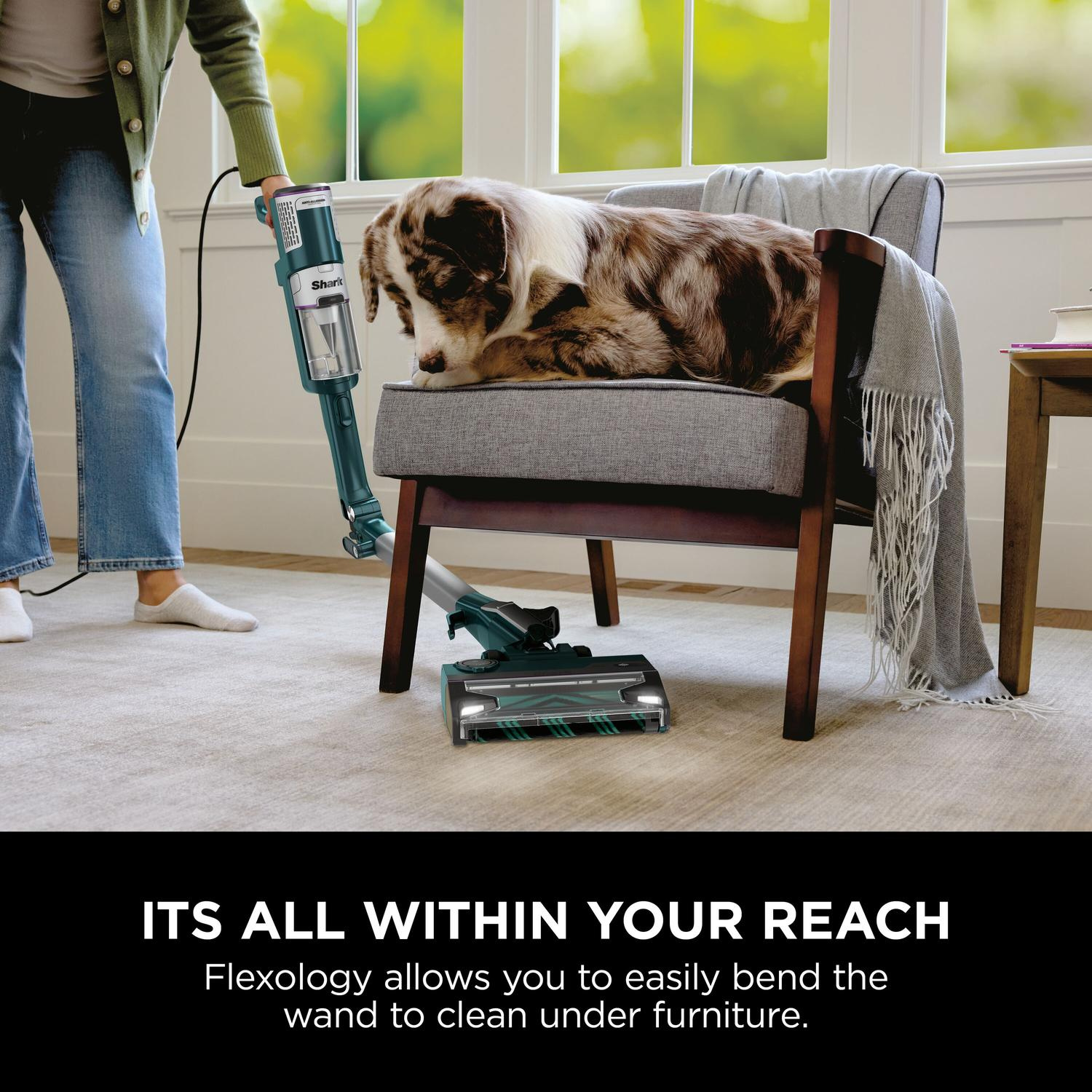 Shark HZ4000UKT PowerDetect Corded Stick Vacuum Cleaner - Dark Teal thumbnail image
