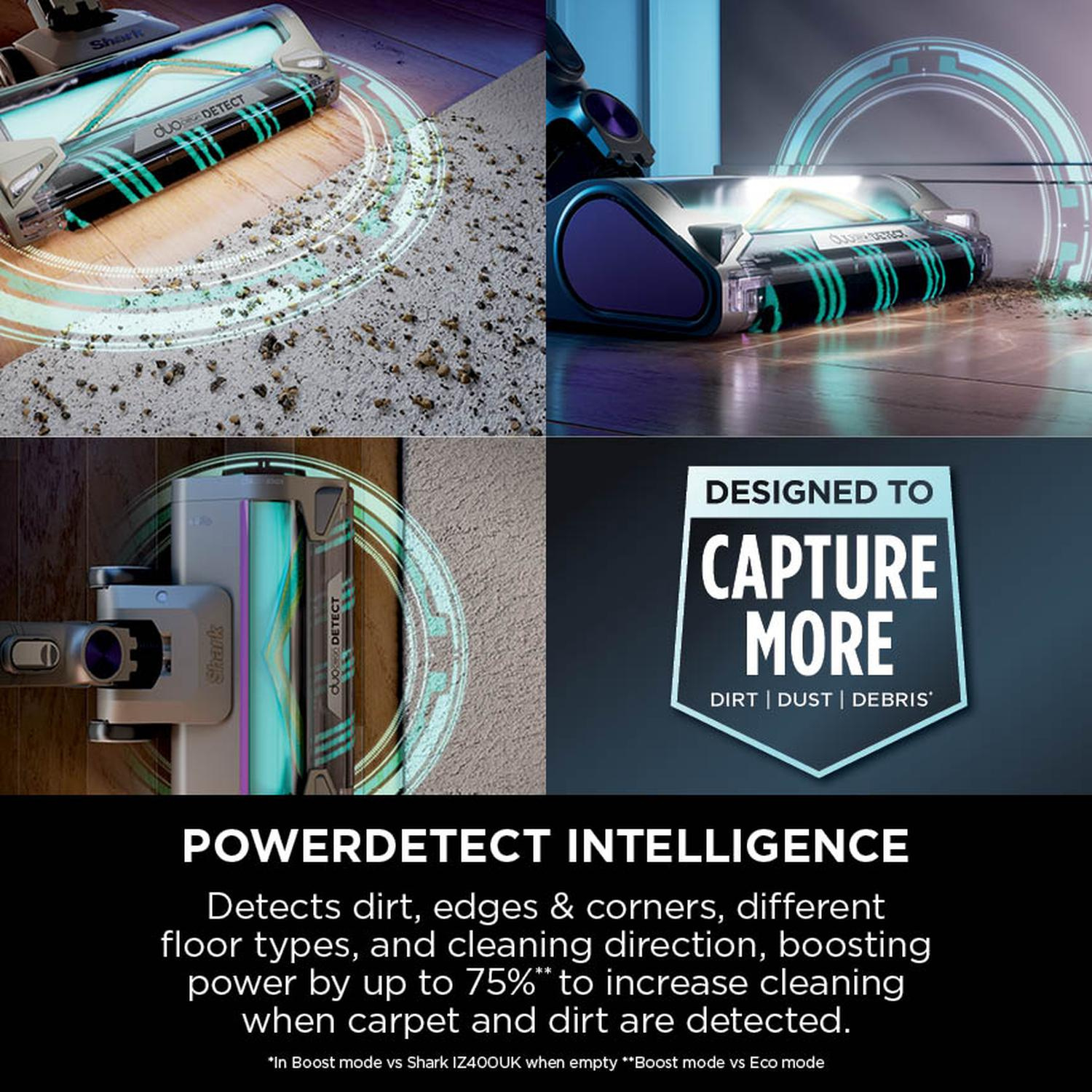 Shark IP1251UKT PowerDetect Cordless Vacuum Cleaner - 70 Minutes Run Time - Java thumbnail image