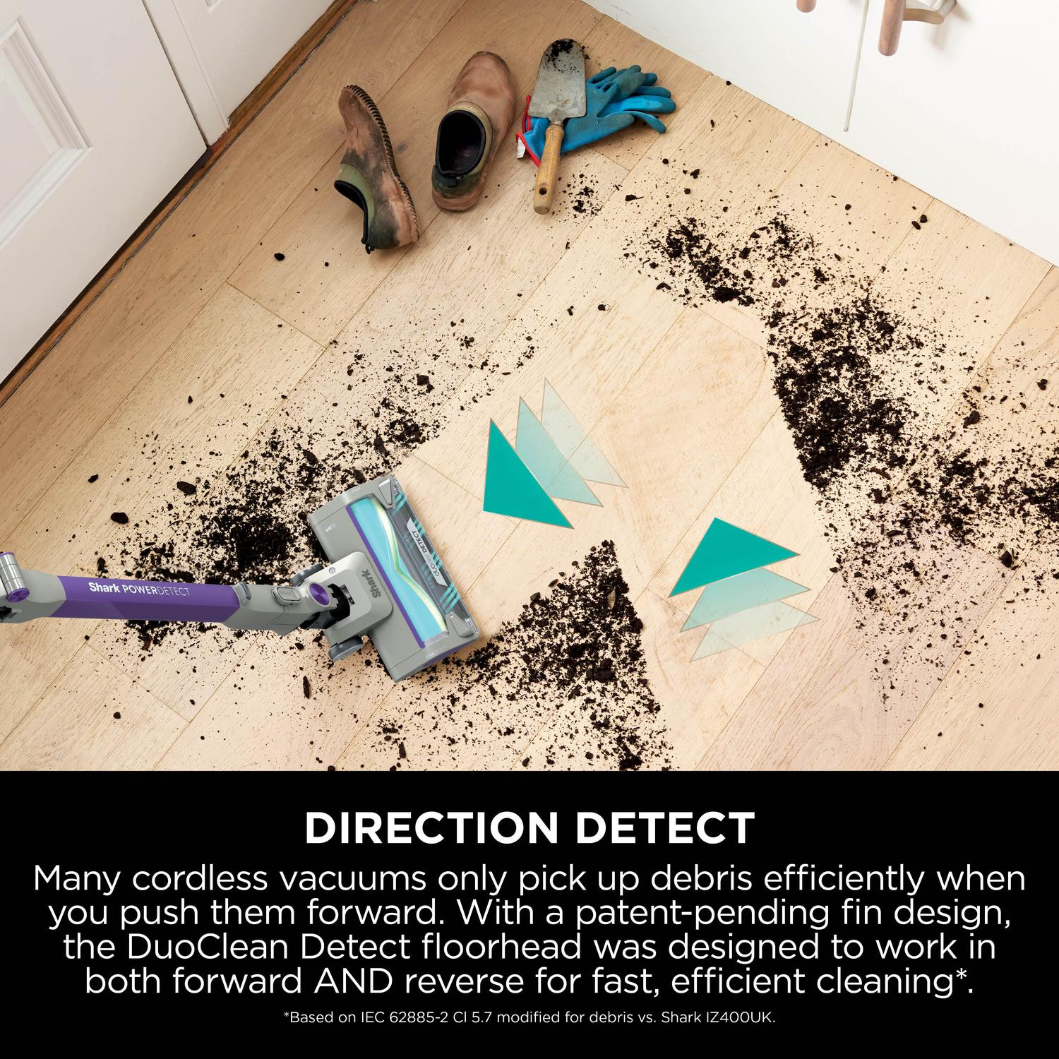 Shark IP1251UKT PowerDetect Cordless Vacuum Cleaner - 70 Minutes Run Time - Java thumbnail image