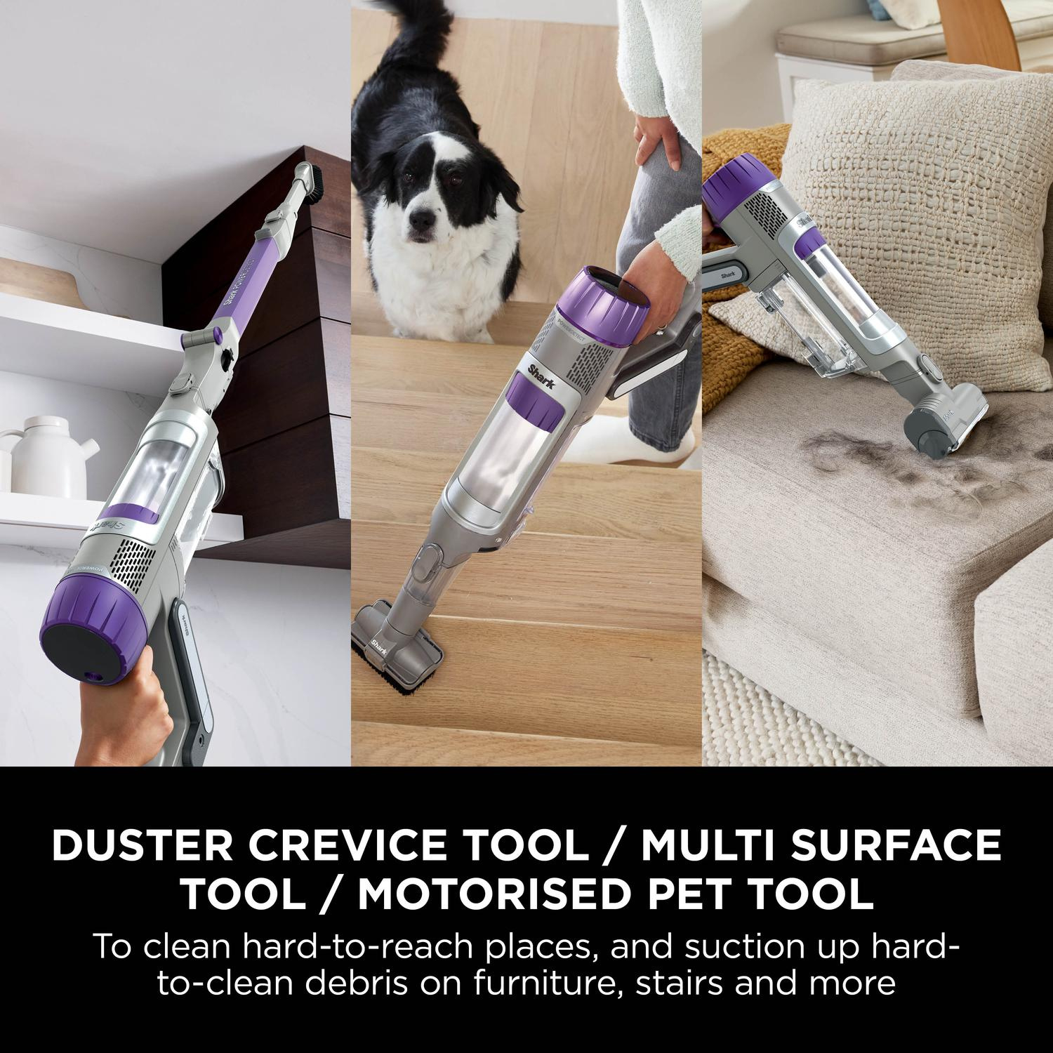Shark IP1251UKT PowerDetect Cordless Vacuum Cleaner - 70 Minutes Run Time - Java thumbnail image