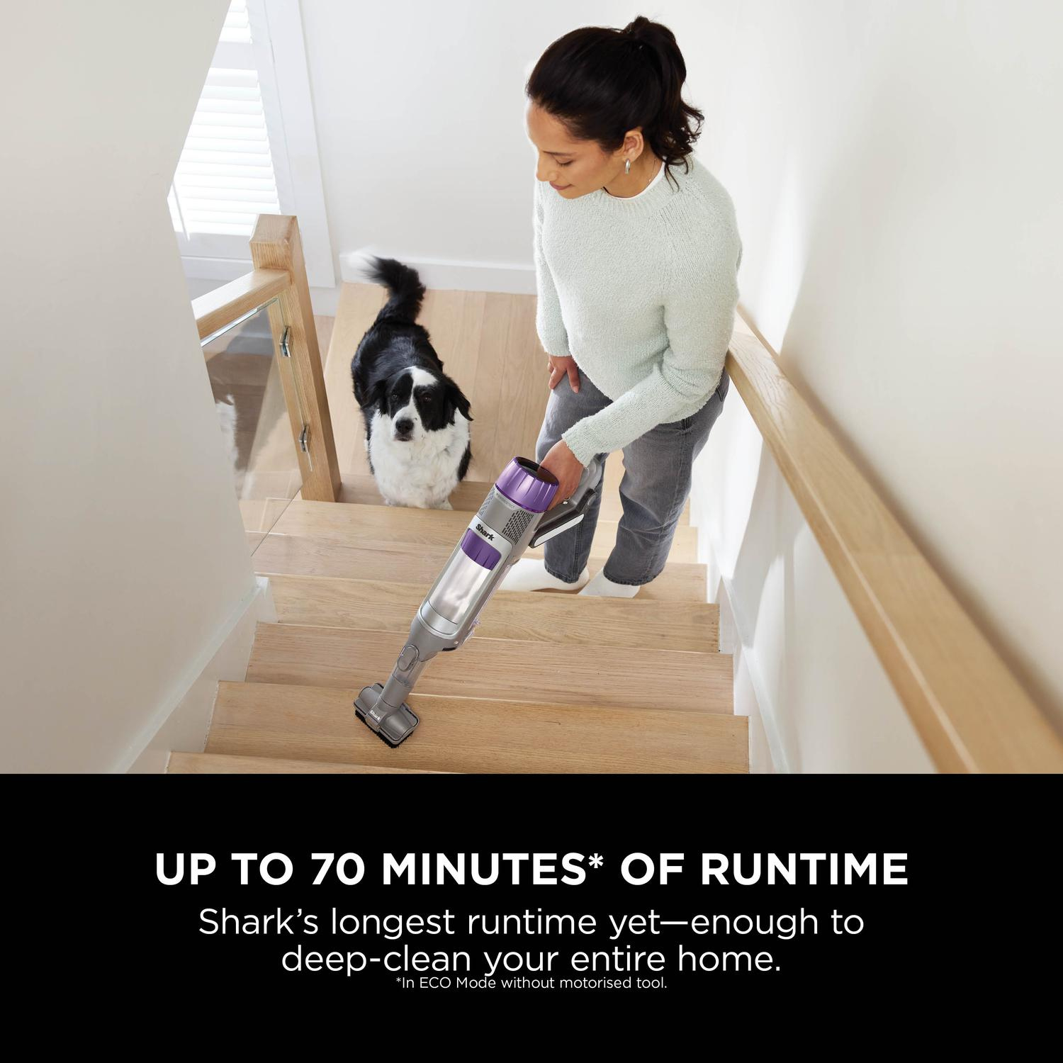 Shark IP1251UKT PowerDetect Cordless Vacuum Cleaner - 70 Minutes Run Time - Java thumbnail image