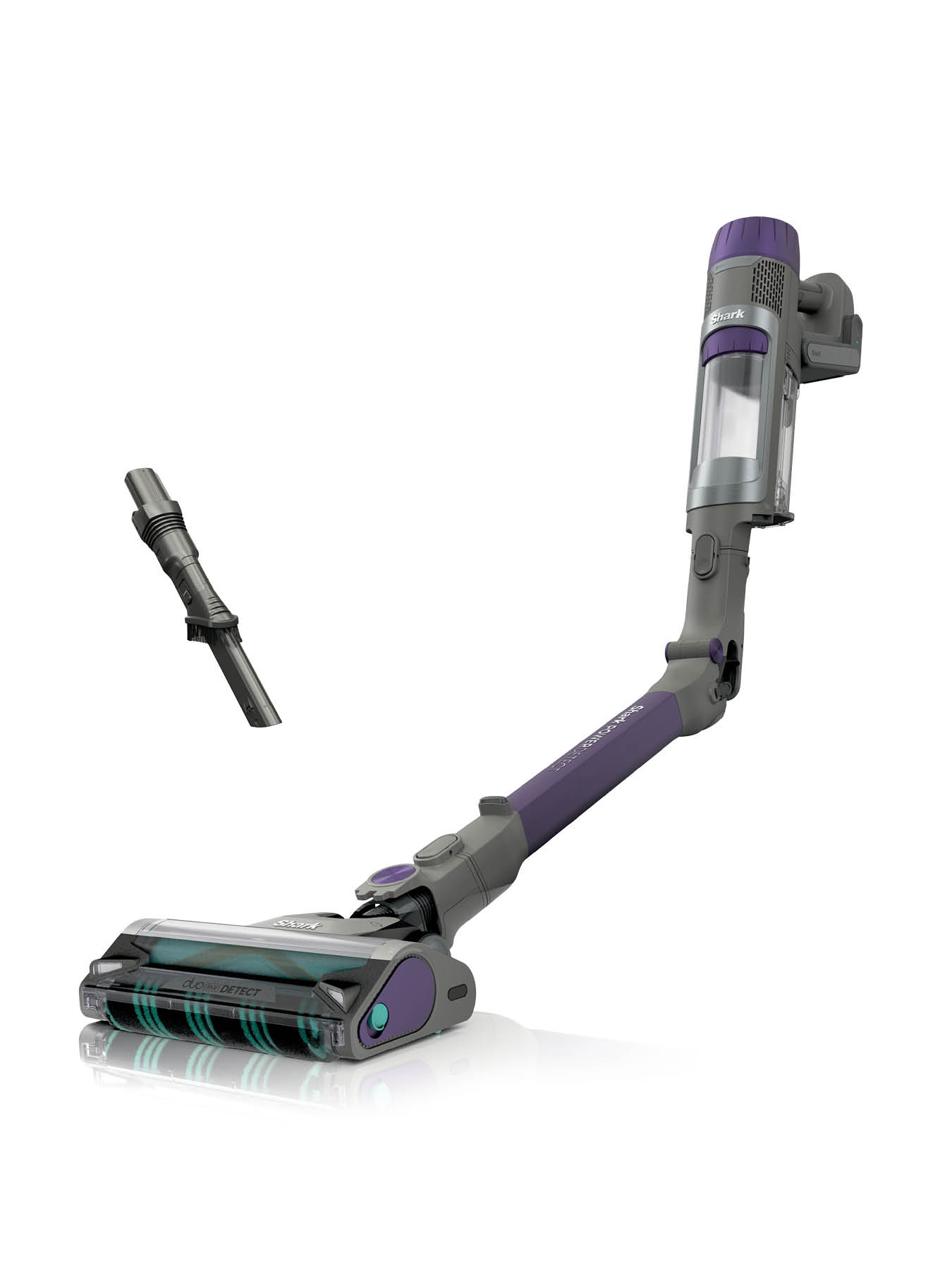 Shark IP1251UK PowerDetect Cordless Vacuum Cleaner - 70 Minutes Run Time - Purple/Grey thumbnail image