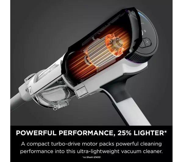 Shark IW1511UK Shark Detect Pro Cordless Vacuum Cleaner - 60 Minutes Run Time - White/Brass thumbnail image