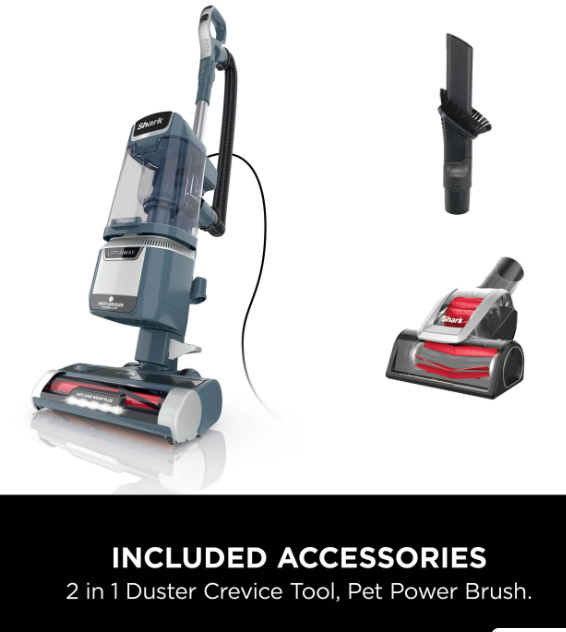Shark NZ780UKT Anti Hair Wrap Plus Upright Pet Vacuum with Lift-Away  - Smoky Grey thumbnail image
