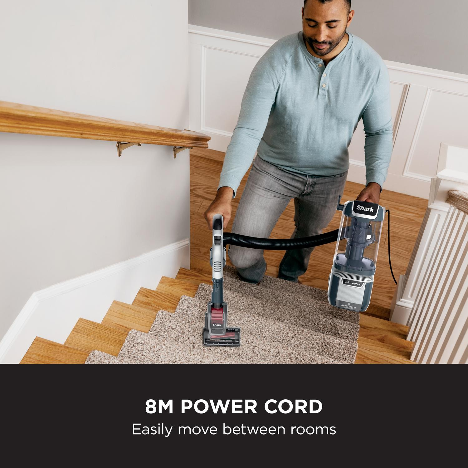 Shark NZ780UKT Anti Hair Wrap Plus Upright Pet Vacuum with Lift-Away  - Smoky Grey thumbnail image