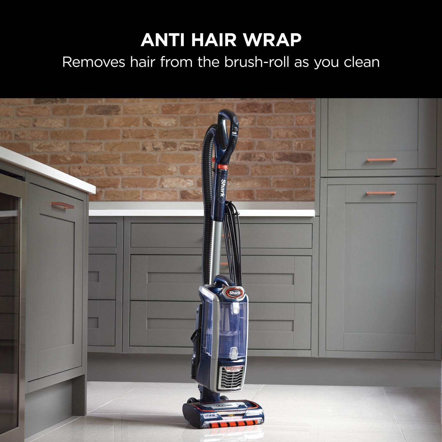 Shark NZ801UKT Anti Hair Wrap Upright Vacuum Cleaner with Powered Lift- Away TruePet - Blue thumbnail image