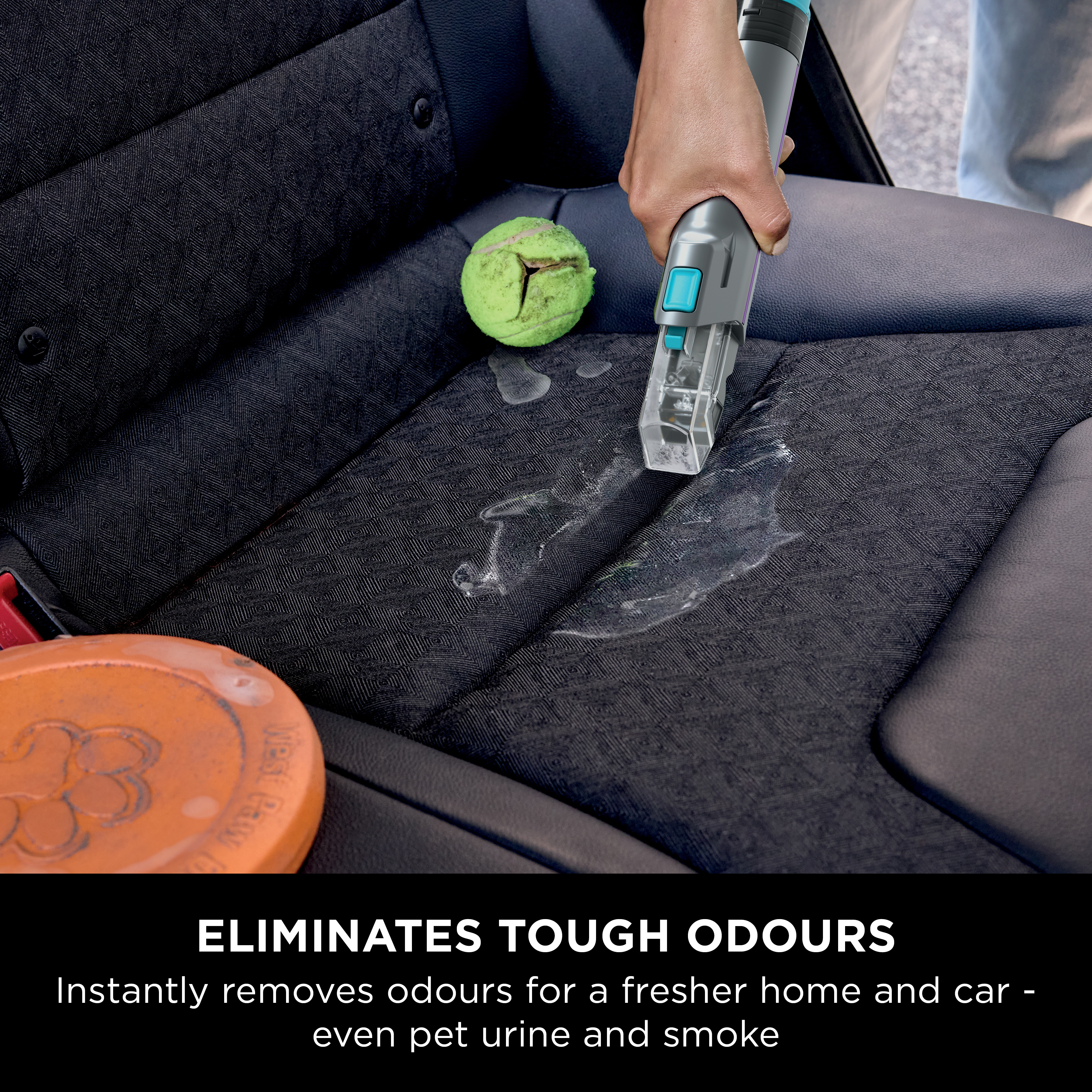 Shark  PX250UKT StainStriker HairPro Pet Stain & Spot Cleaner - Dark Silver & Force Fuchsia thumbnail image