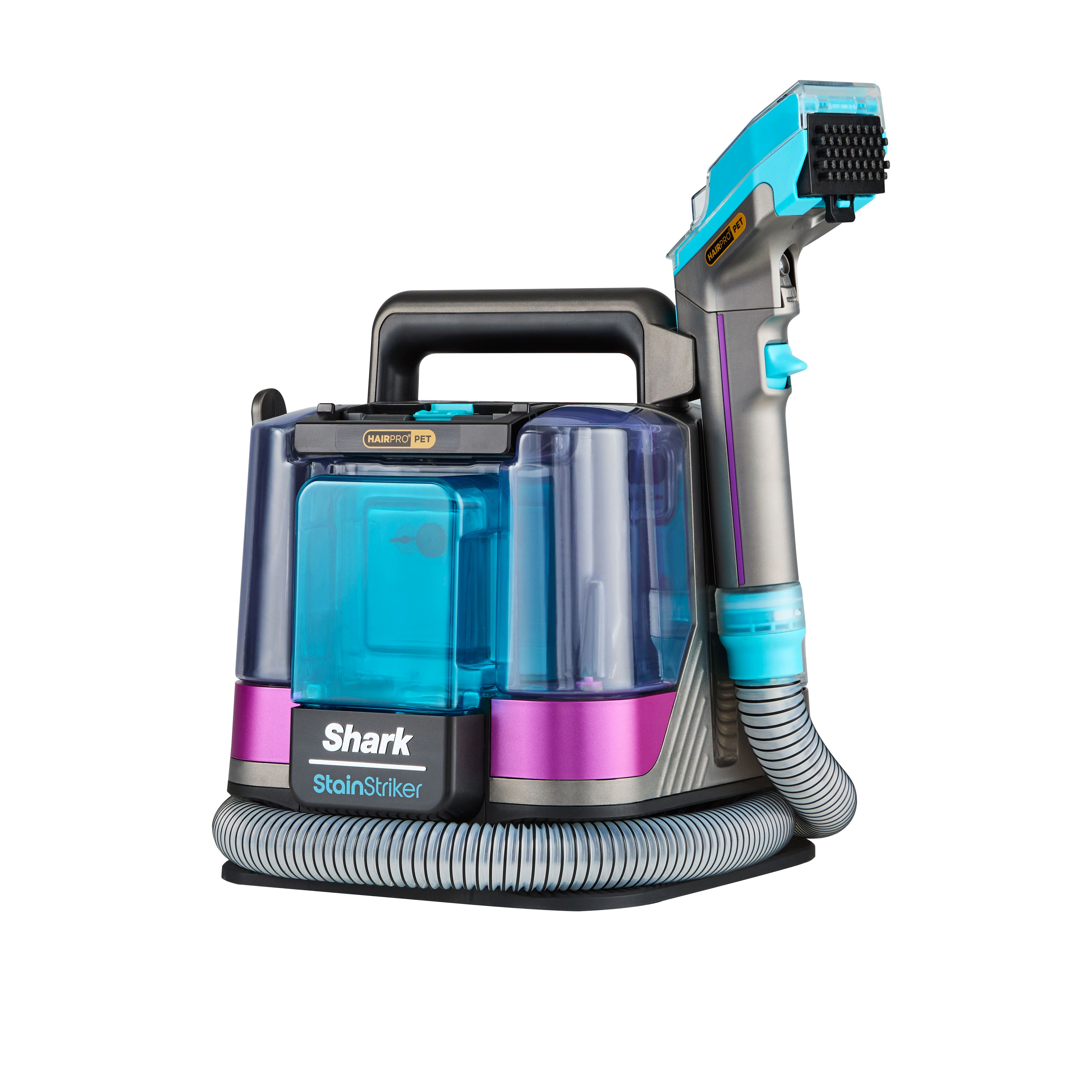 Shark  PX250UKT StainStriker HairPro Pet Stain & Spot Cleaner - Dark Silver & Force Fuchsia thumbnail image