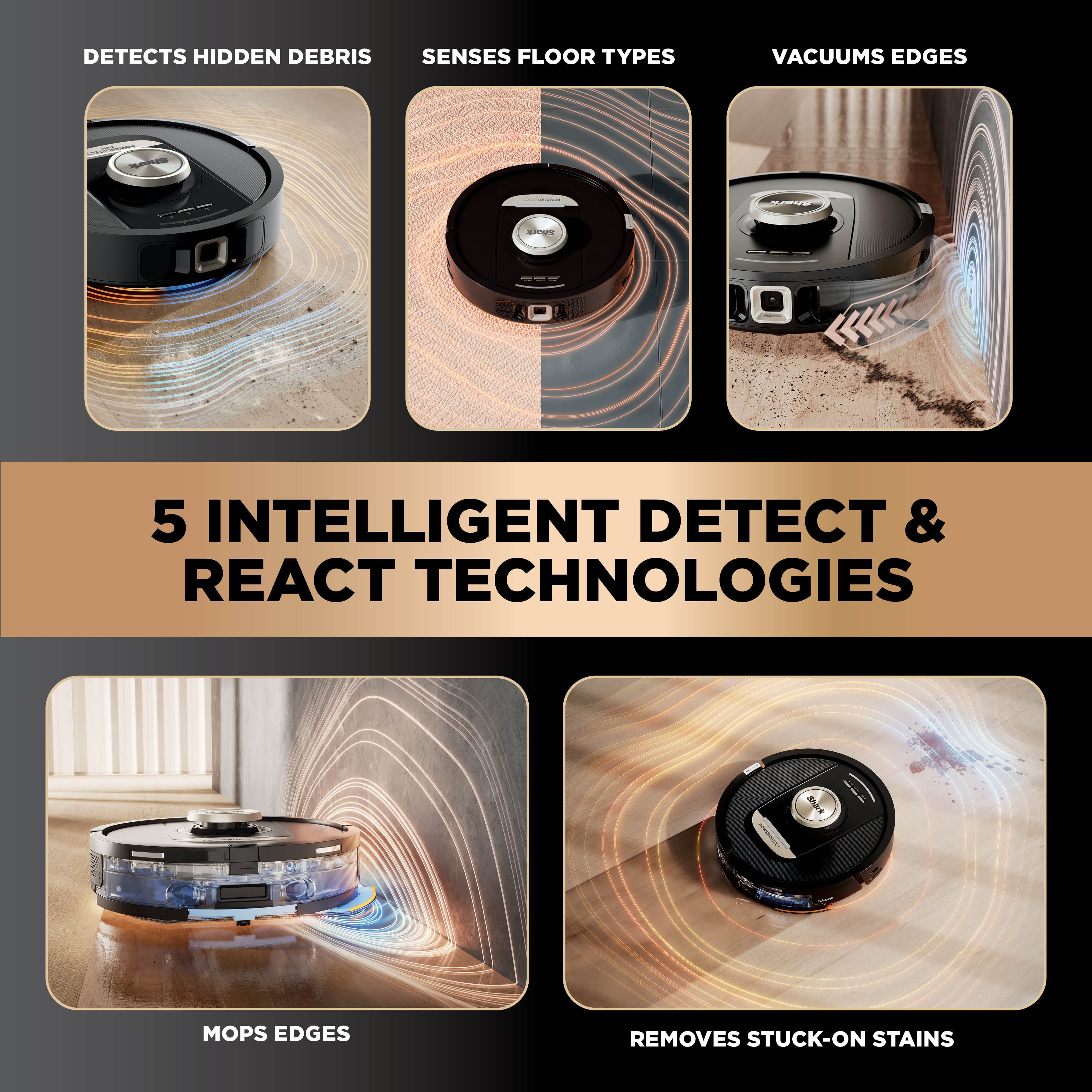 Shark RV2800ZEUK Shark PowerDetect NeverTouch Pro 2-in-1 Self-Empty- Self-Refill & Self-Clean Robot Vacuum & Mop - Black thumbnail image