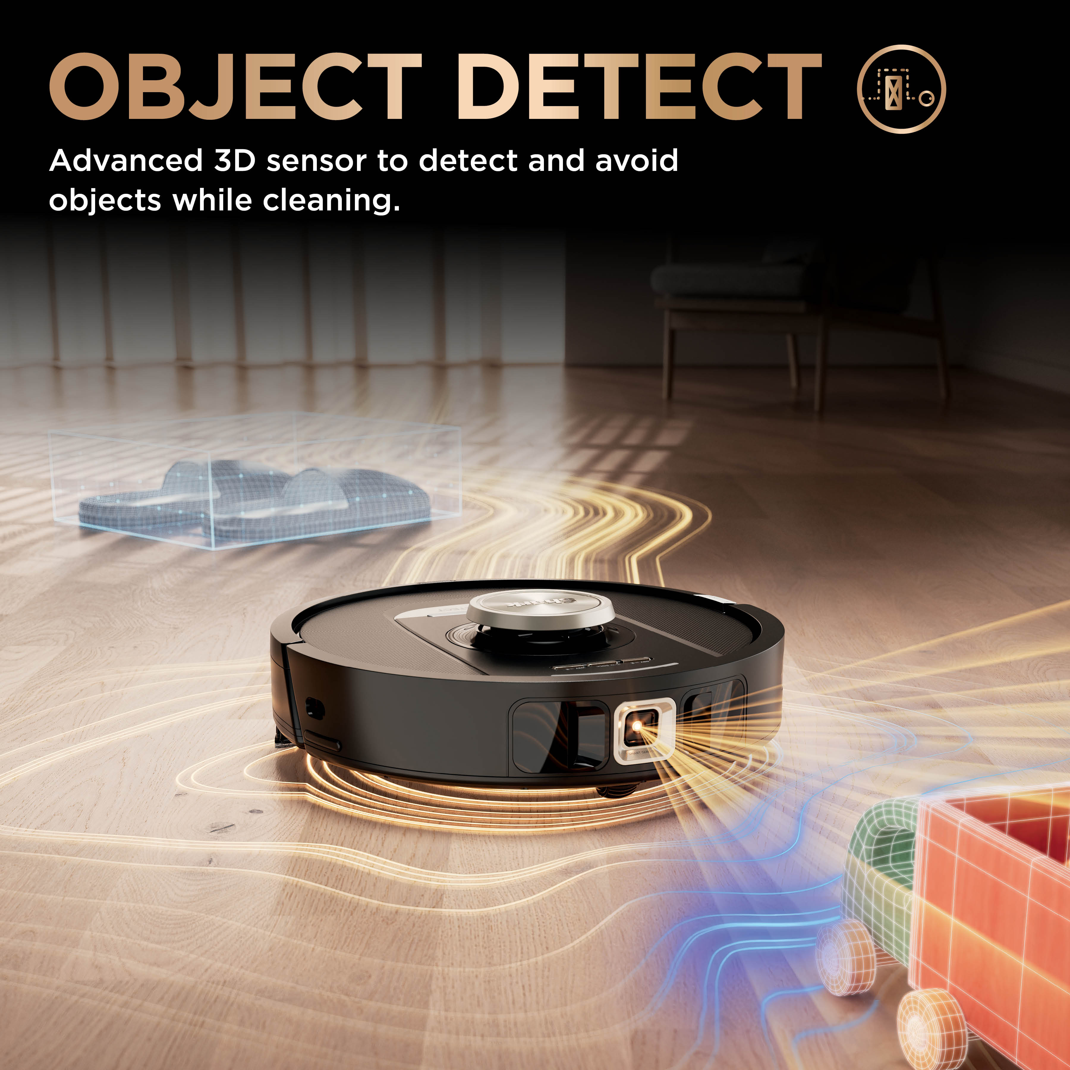 Shark RV2800ZEUK Shark PowerDetect NeverTouch Pro 2-in-1 Self-Empty- Self-Refill & Self-Clean Robot Vacuum & Mop - Black thumbnail image