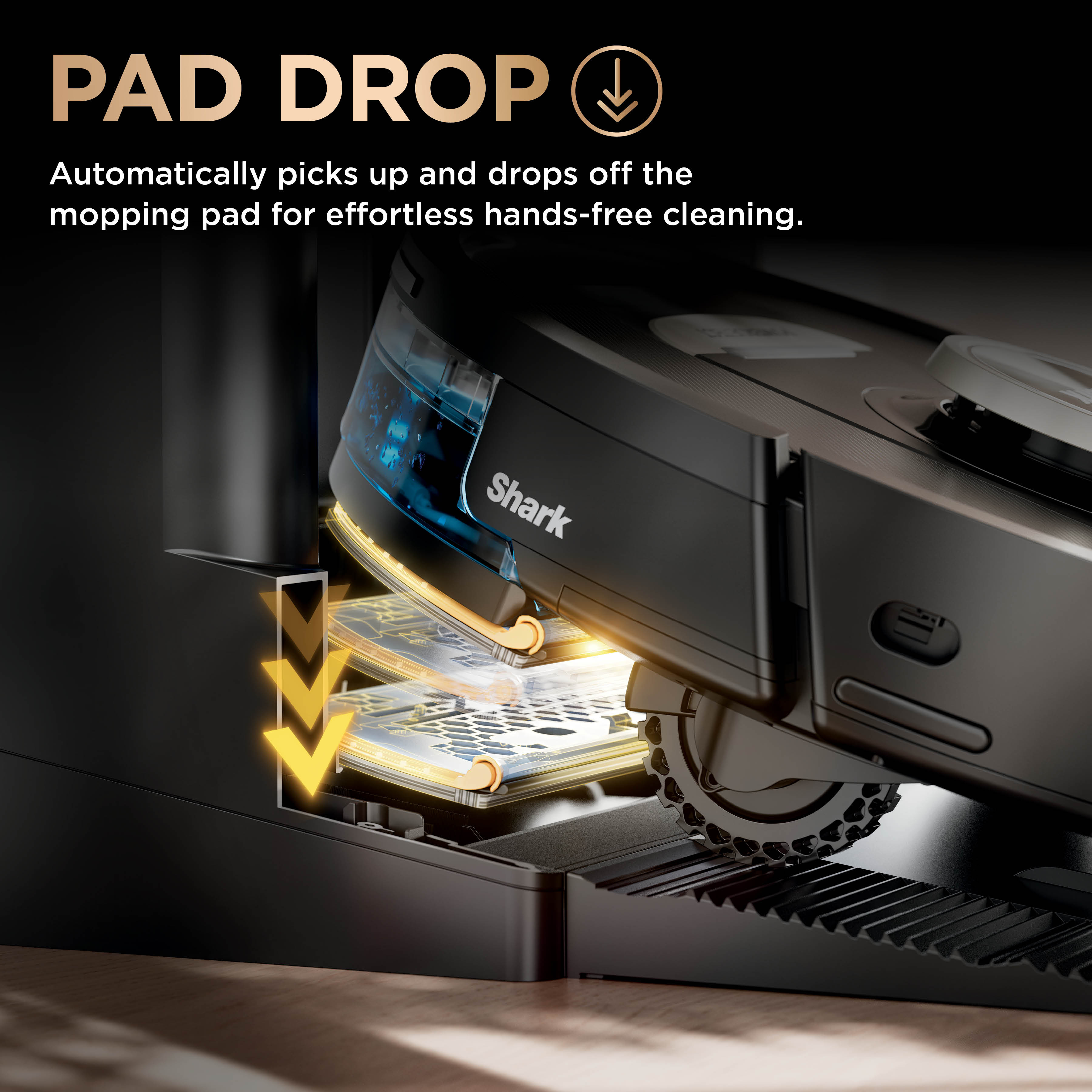 Shark RV2800ZEUK Shark PowerDetect NeverTouch Pro 2-in-1 Self-Empty- Self-Refill & Self-Clean Robot Vacuum & Mop - Black thumbnail image