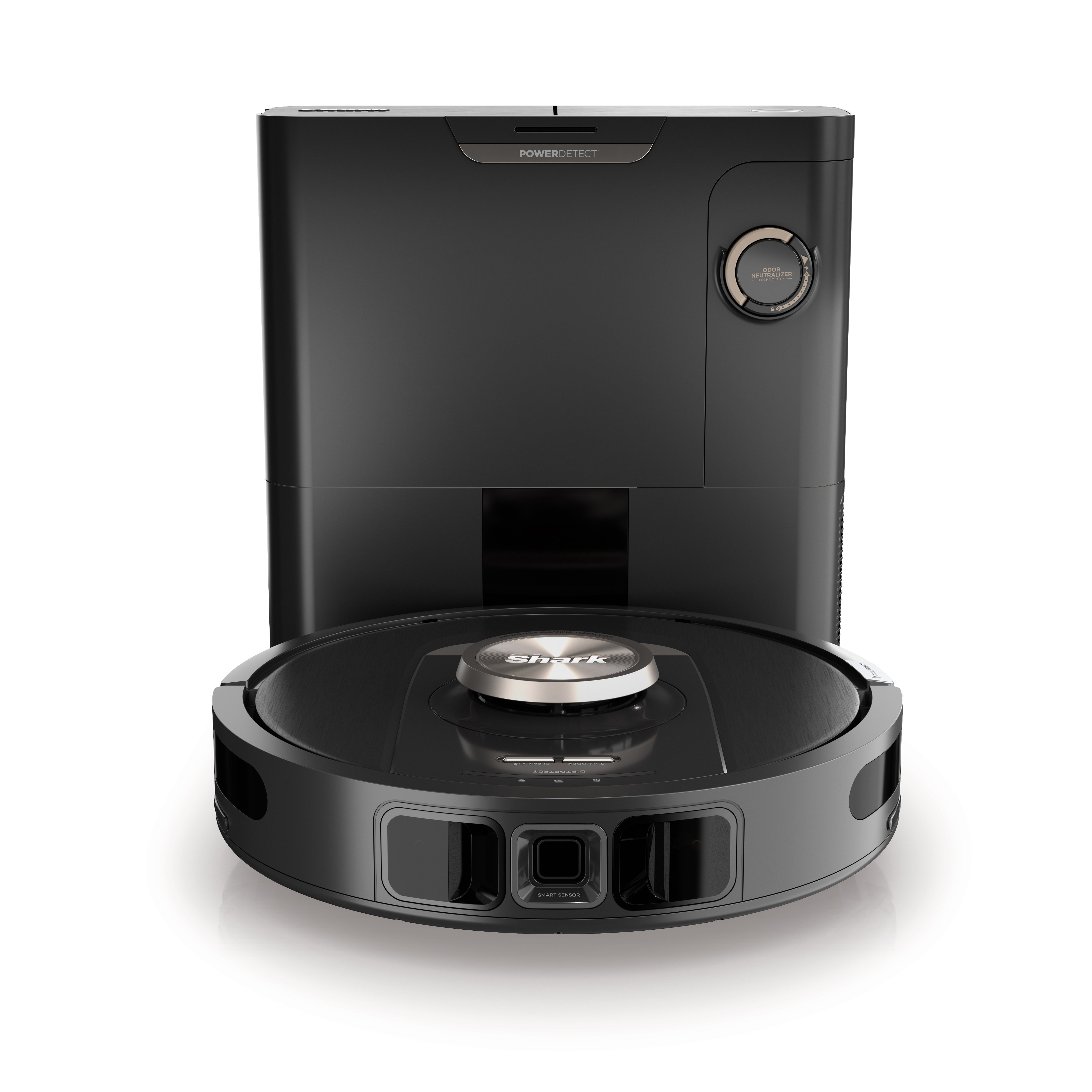 Shark RV2820VEUK PowerDetect Self-Empty Robot Vacuum  - 100 Min Minutes Run Time - Black thumbnail image