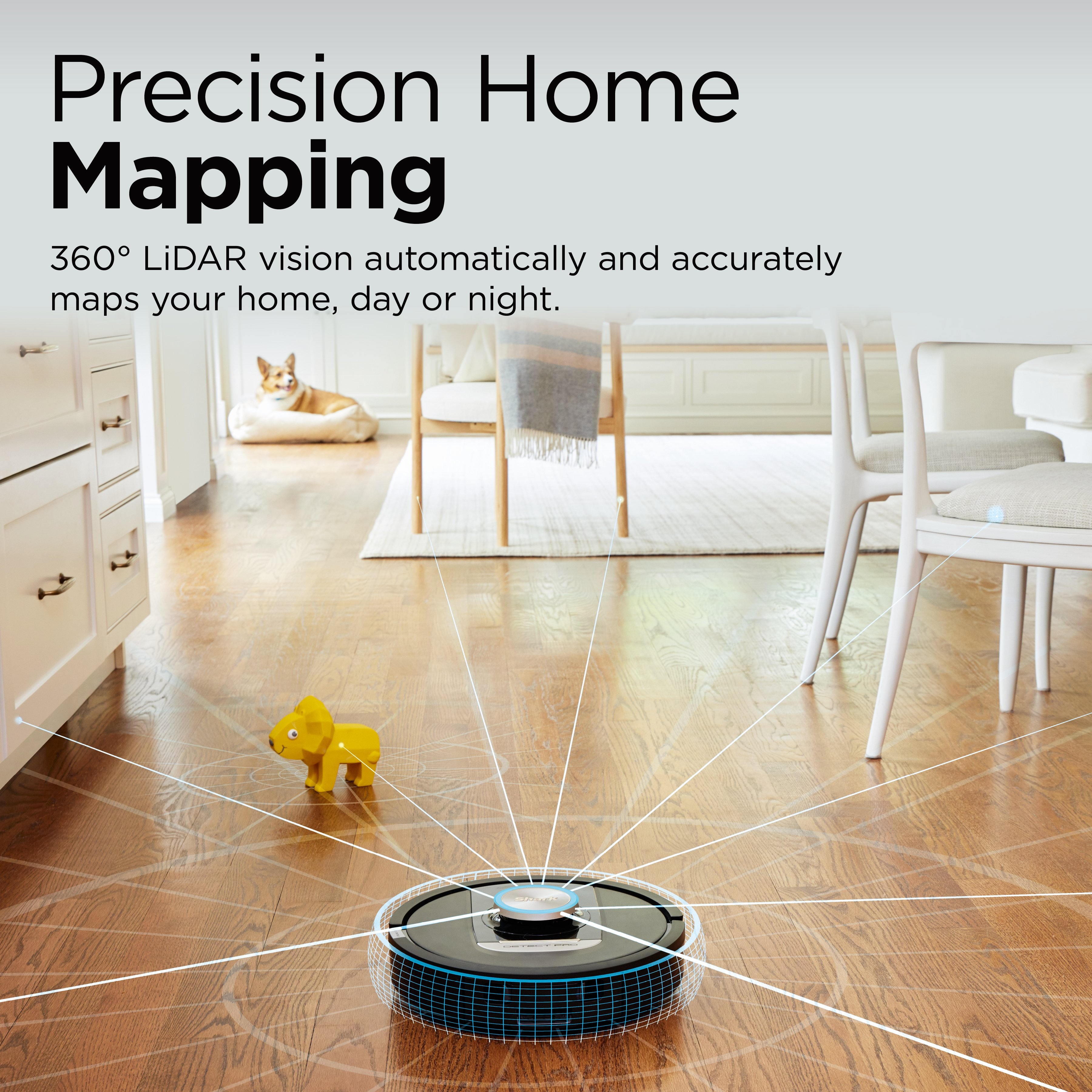 Shark RV2820VEUK PowerDetect Self-Empty Robot Vacuum  - 100 Min Minutes Run Time - Black thumbnail image