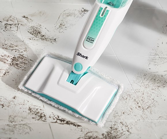 Shark S1000UK Steam Mop - White/Mint Green thumbnail image