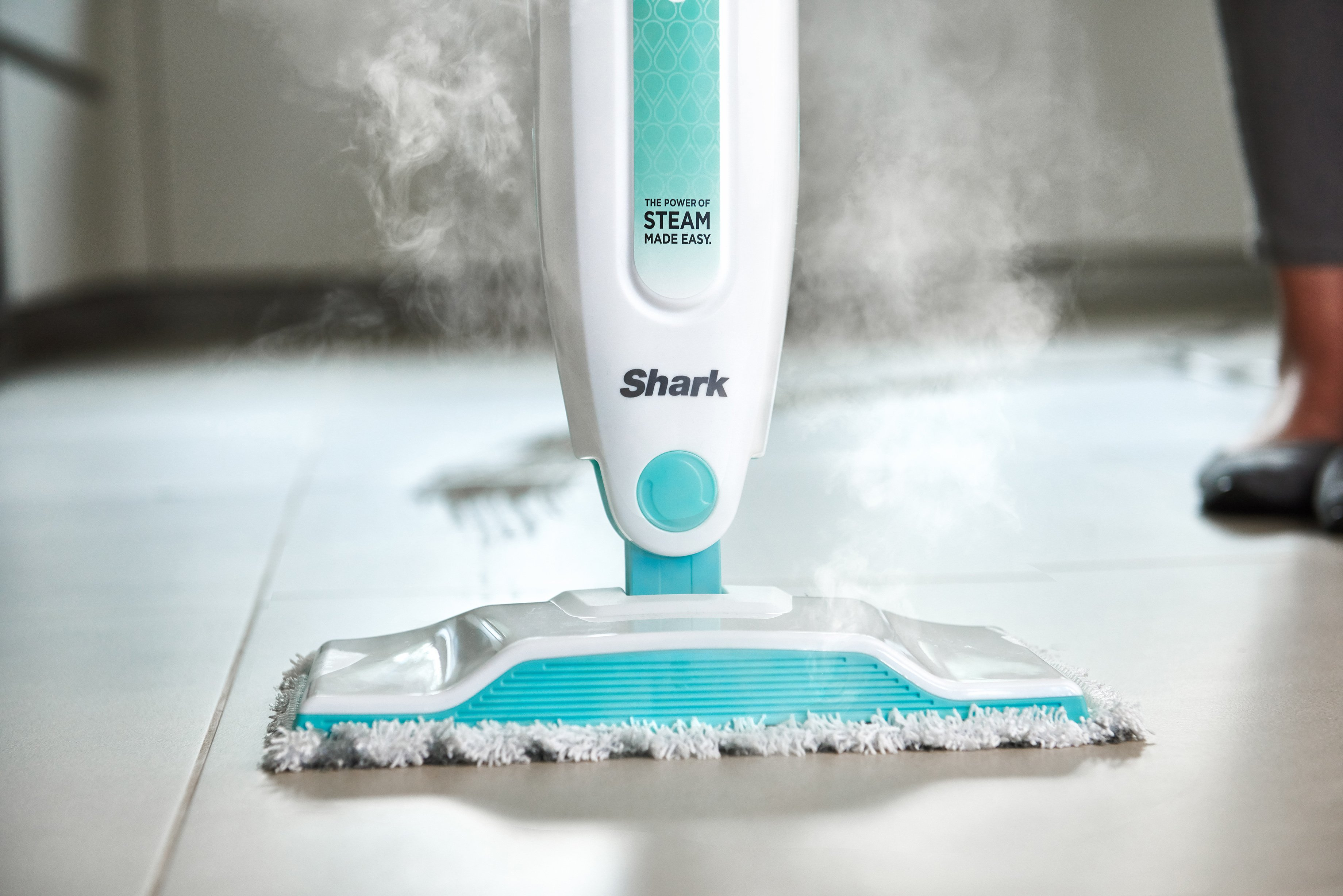 Shark S1000UK Steam Mop - White/Mint Green thumbnail image