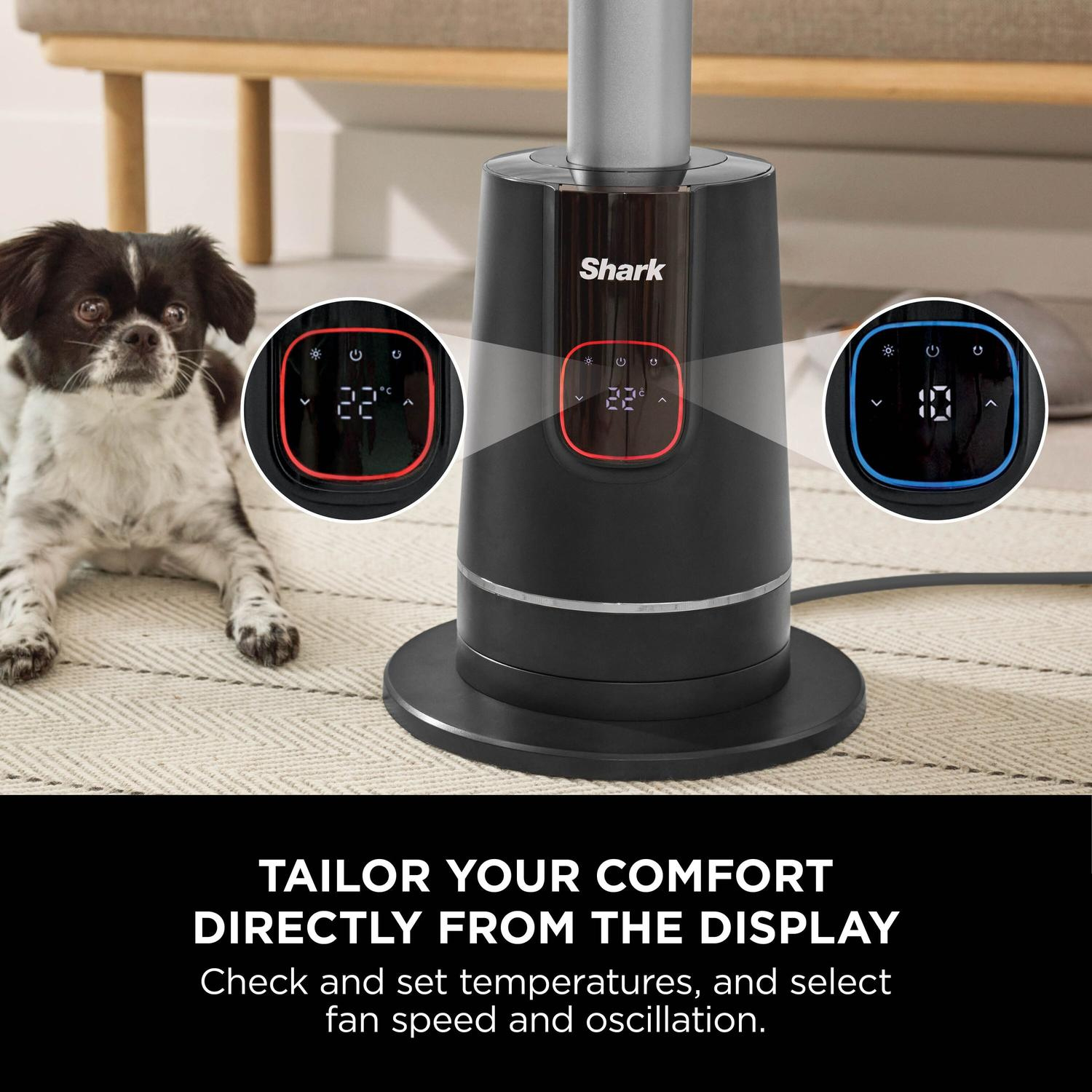 Shark TH200UK Fan & Heater - Charcoal thumbnail image
