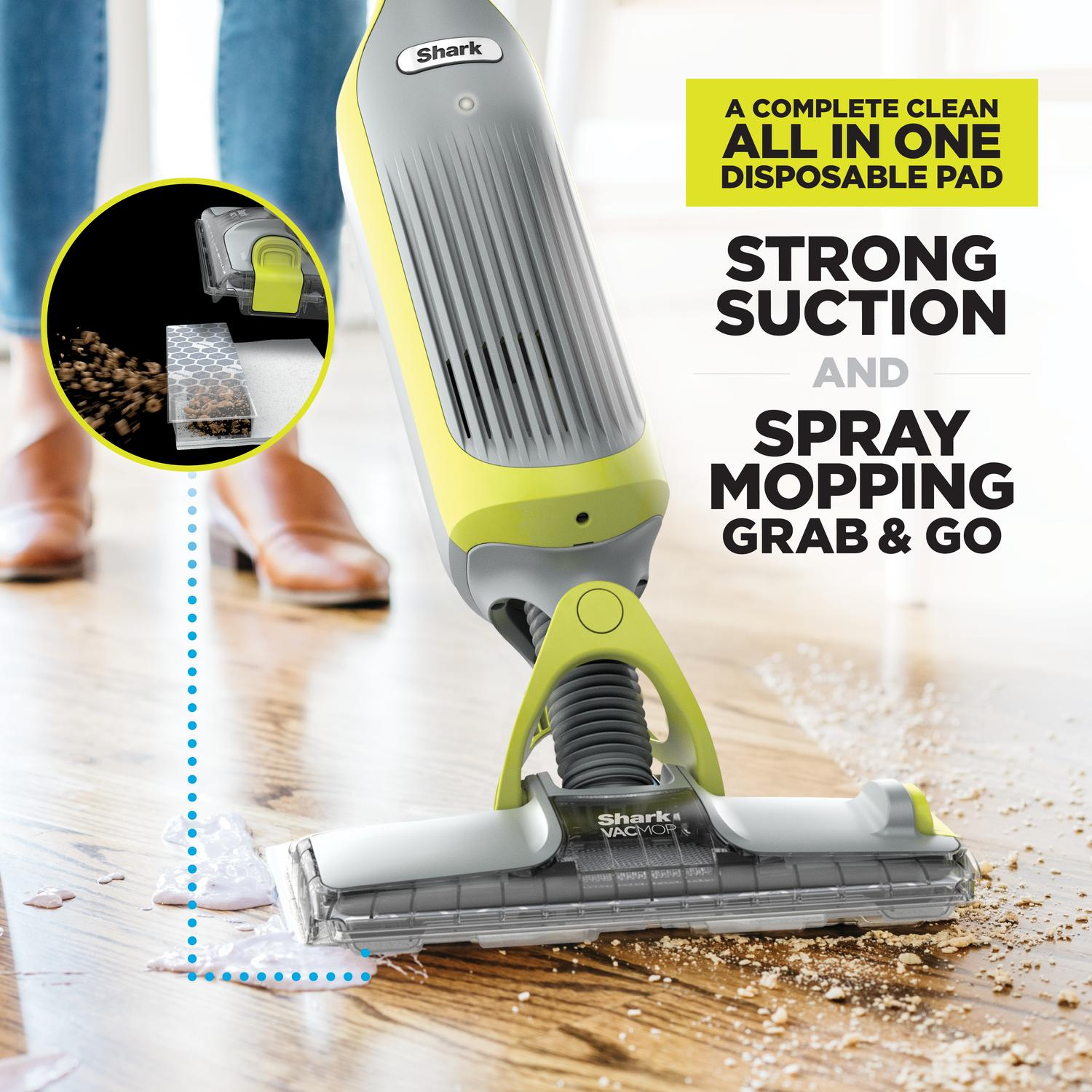 Shark VM200UK Shark VacMop Cordless 2-in-1 Vacuum Mop with Targeted Spray  thumbnail image