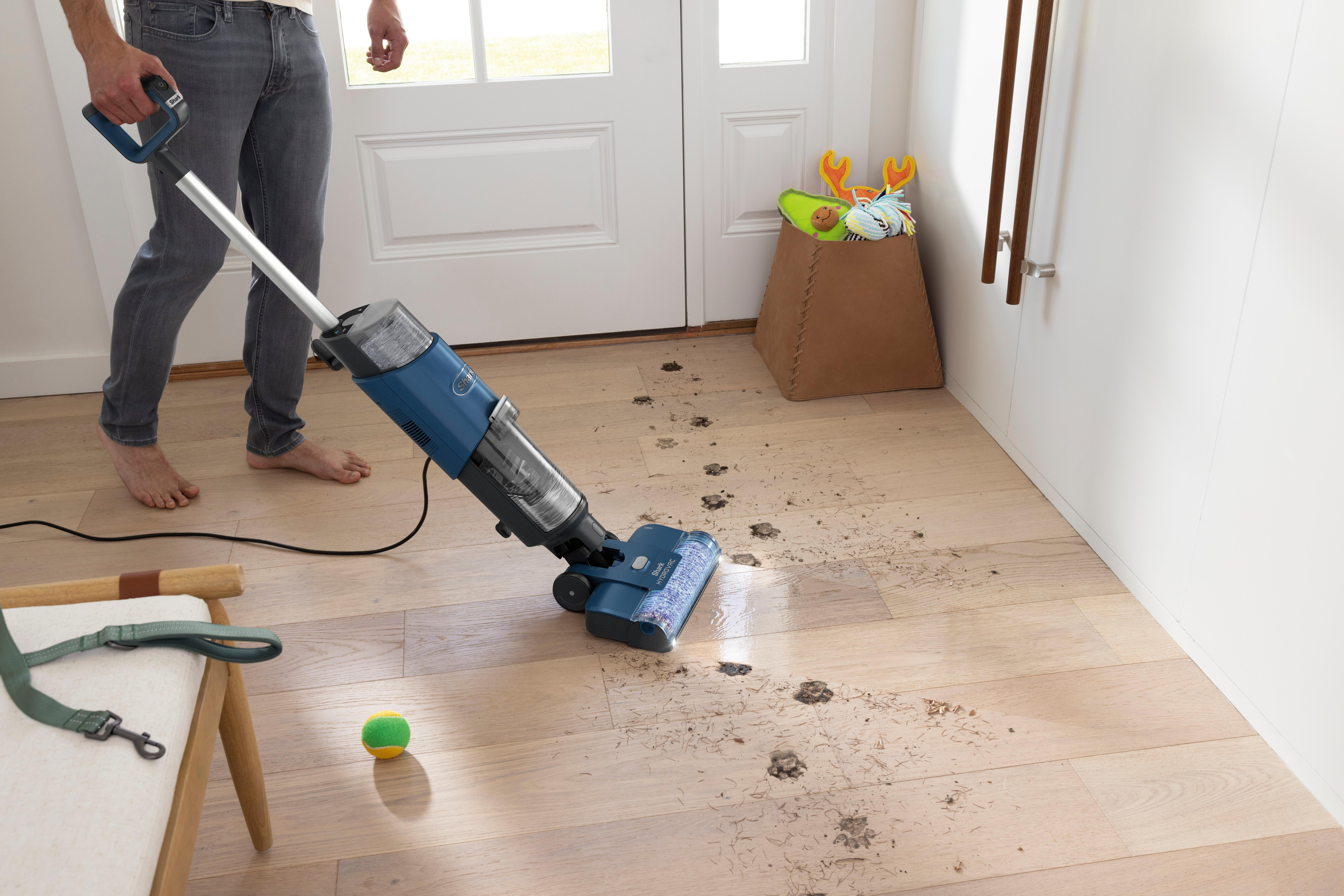 Shark WD110UK HydroVac Corded Hard Floor Cleaner - Blue thumbnail image