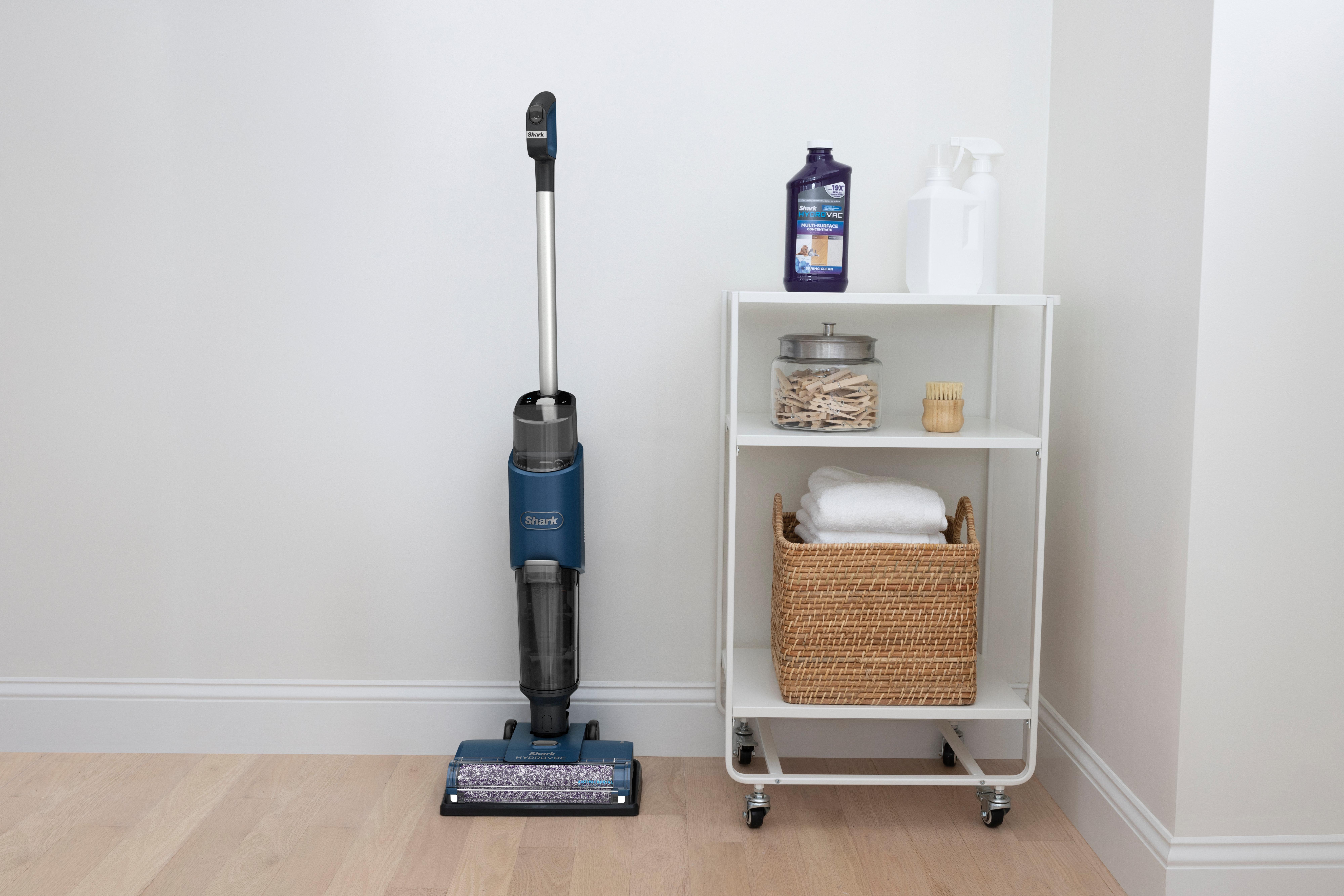 Shark WD110UK HydroVac Corded Hard Floor Cleaner - Blue thumbnail image