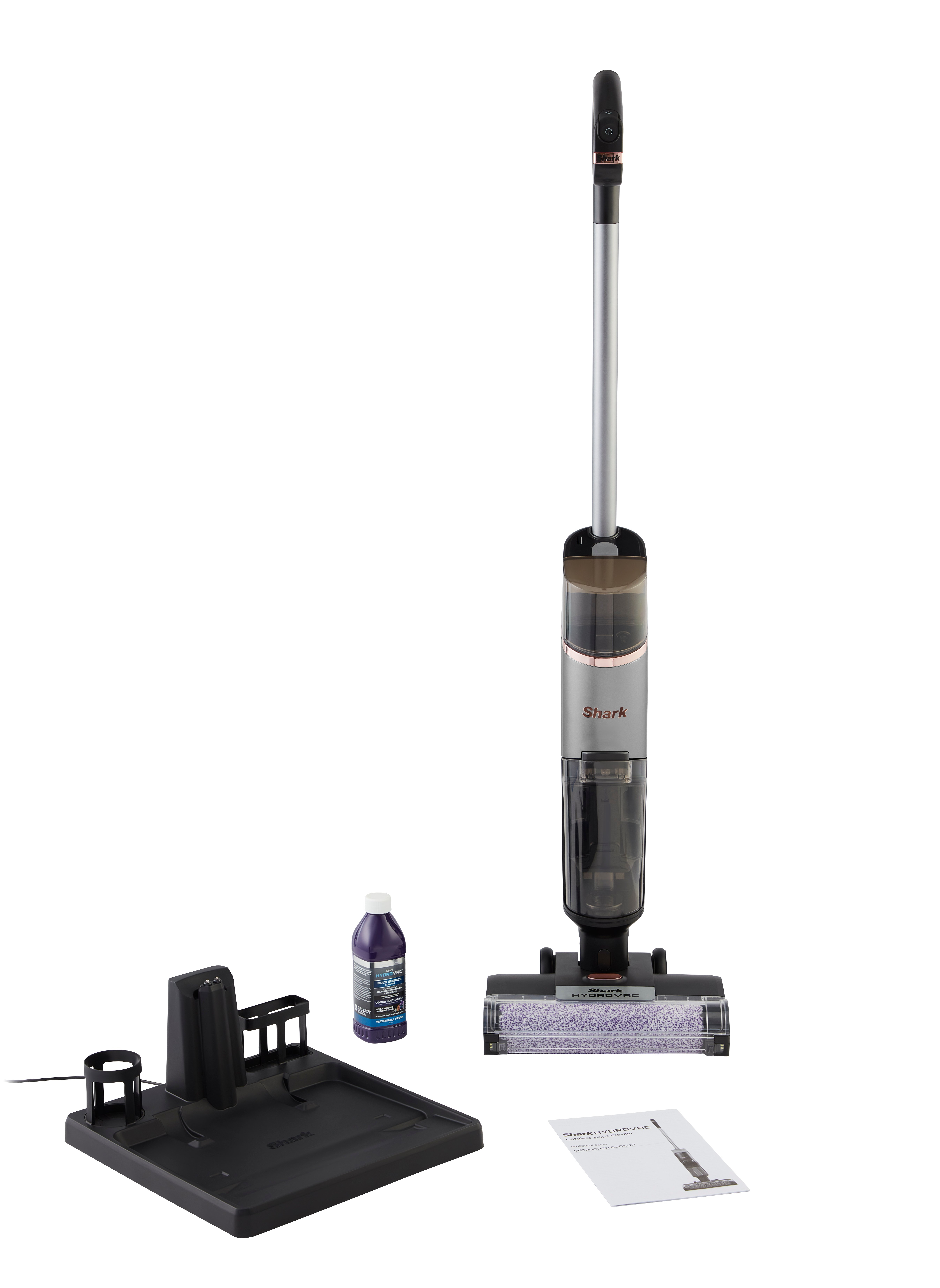 Shark WD210UK HydroVac Cordless Hard Floor Cleaner - Charcoal Grey thumbnail image