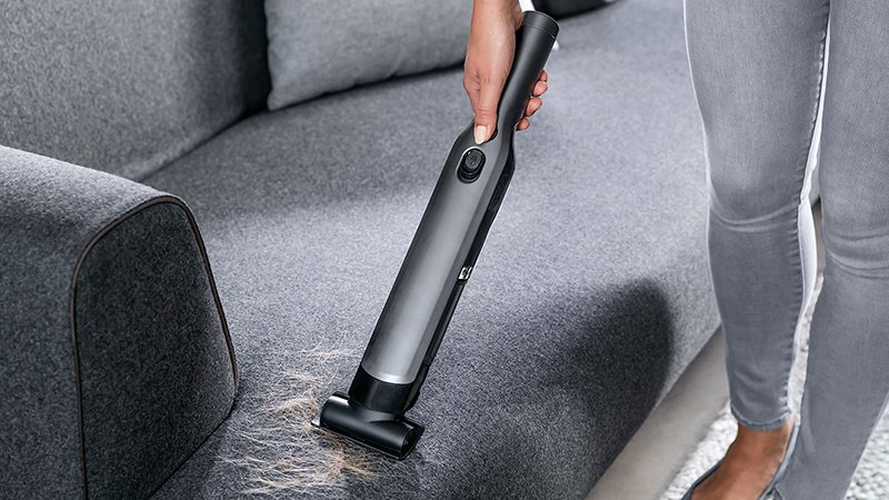 Shark WV200UK Cordless HandHeld Vacuum Cleaner (Single Battery) - Shark Steel Grey thumbnail image