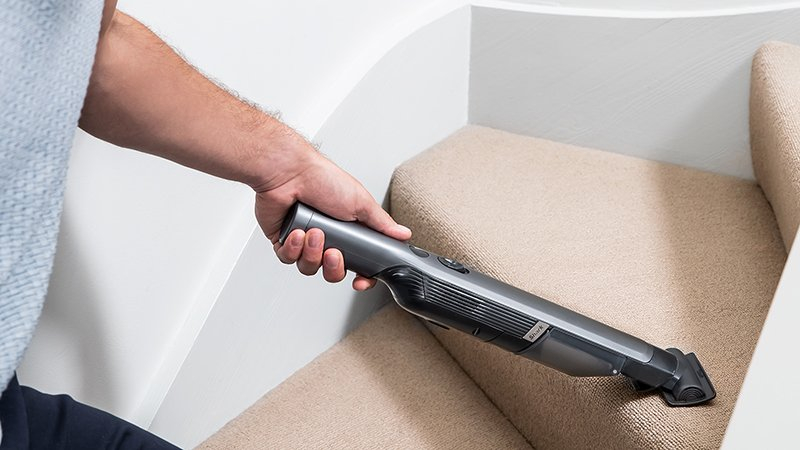 Shark WV200UK Cordless HandHeld Vacuum Cleaner (Single Battery) - Shark Steel Grey thumbnail image