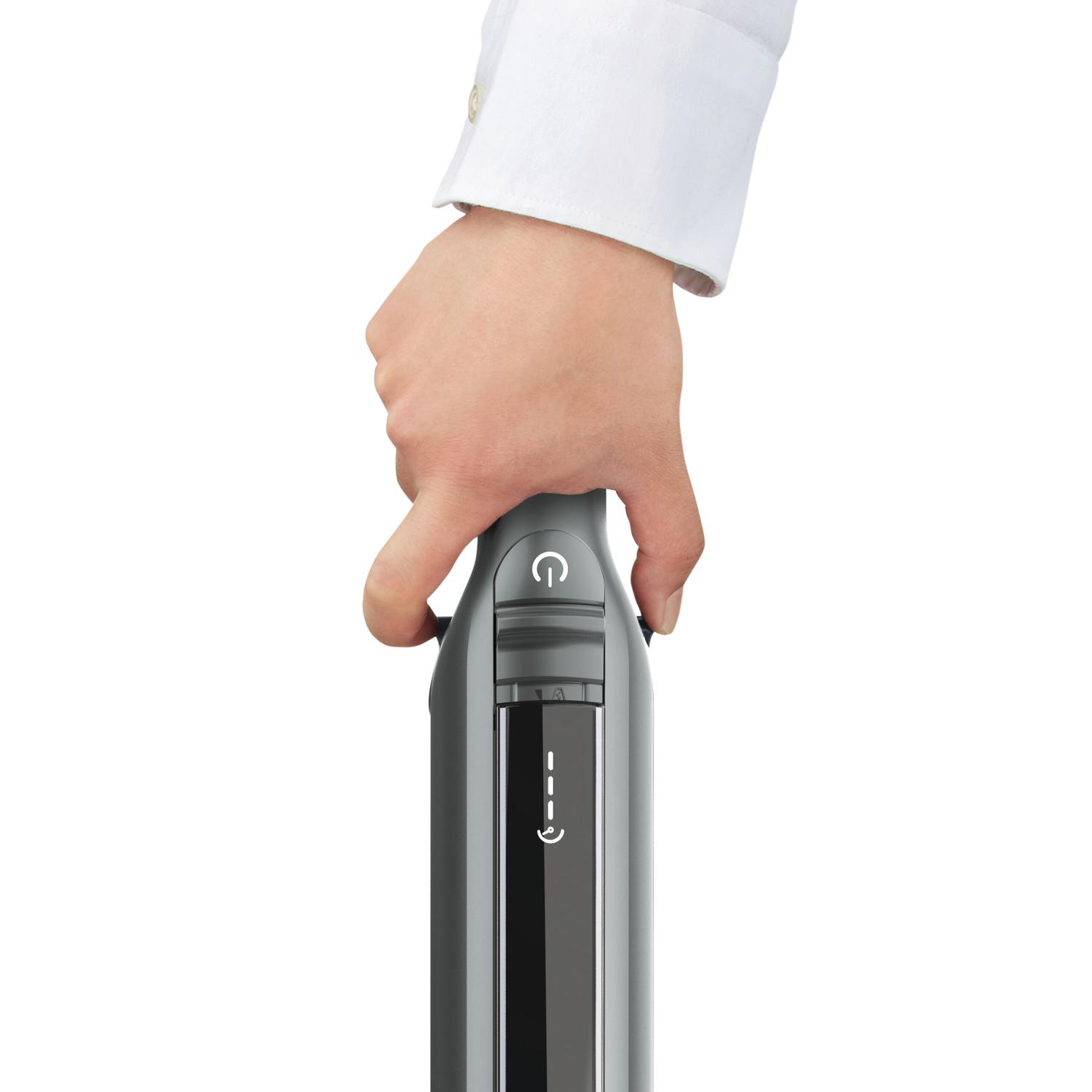 Shark WV361UK Cordless Vacuum Cleaner with Anti Hair Wrap Technology - Run Time 16 Minutes - Steel Grey thumbnail image