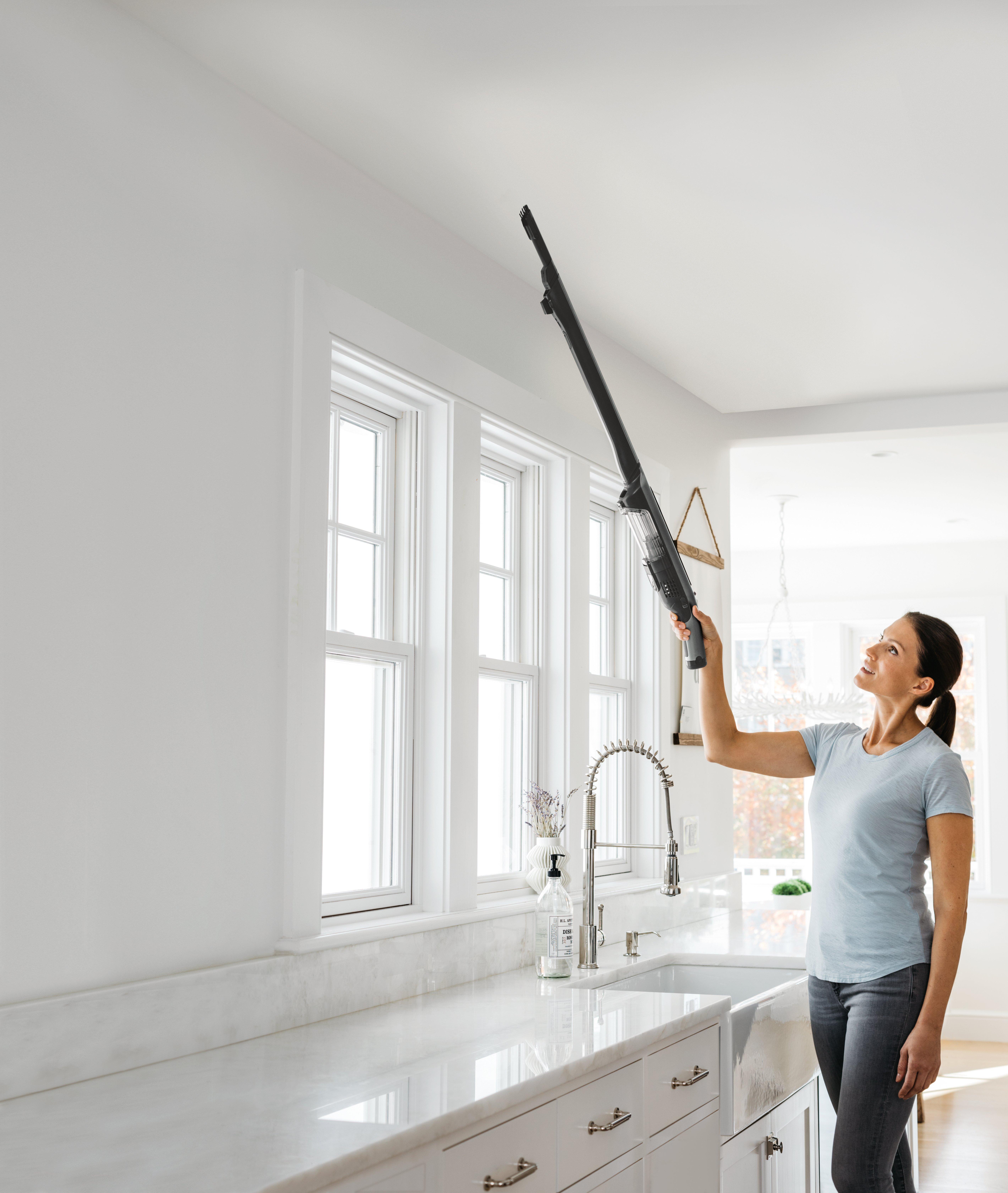 Shark WV361UK Cordless Vacuum Cleaner with Anti Hair Wrap Technology - Run Time 16 Mintues - Steel Grey thumbnail image
