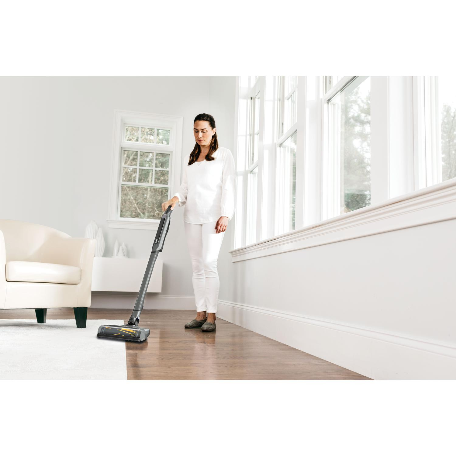 Shark WV361UK Cordless Vacuum Cleaner with Anti Hair Wrap Technology - Run Time 16 Minutes - Steel Grey thumbnail image