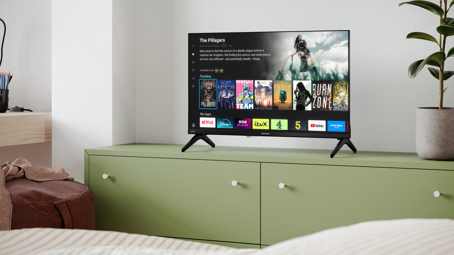 Sharp 1T-C24HE2245KB HDR TV thumbnail image