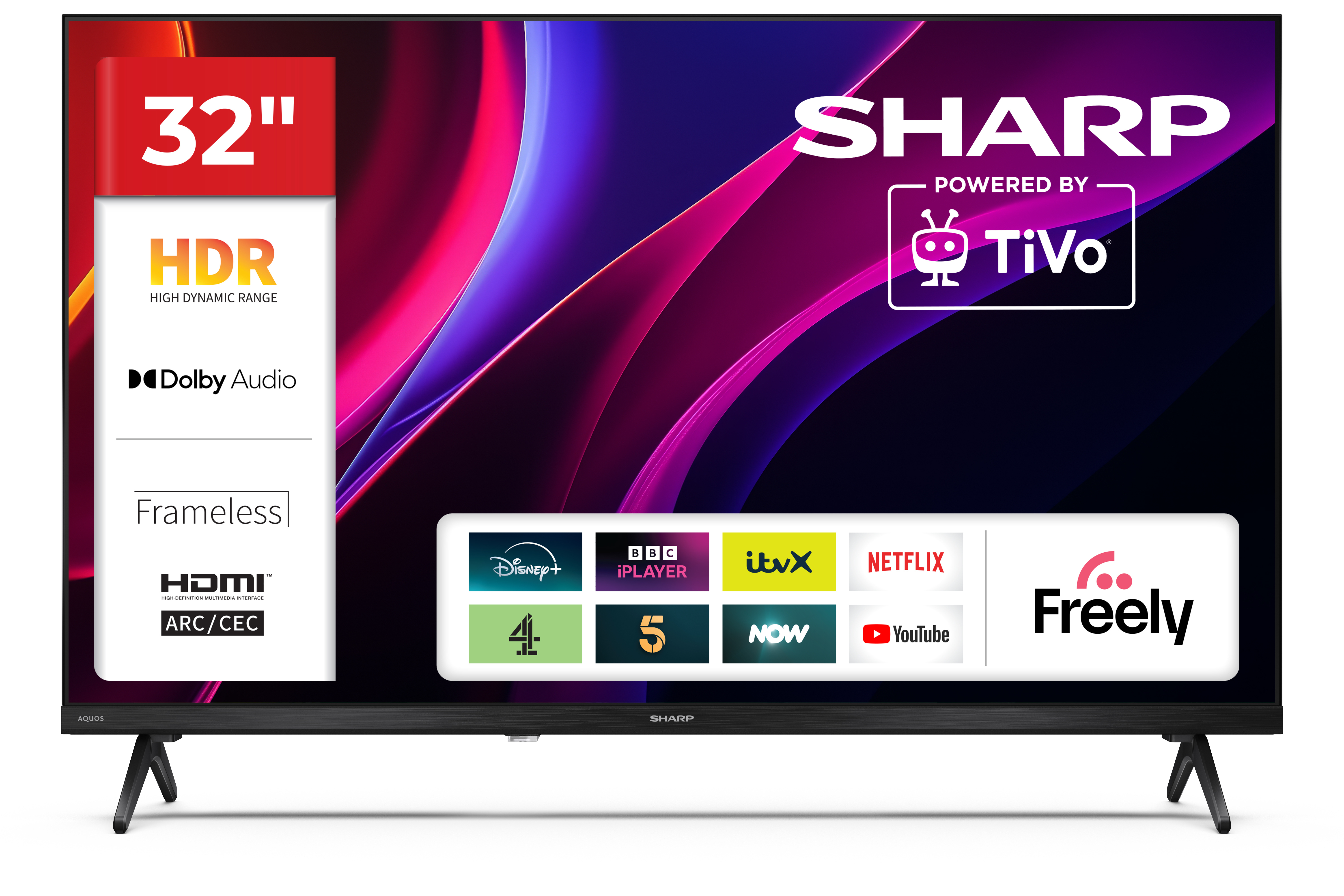 Sharp 1T-C32HE2245KB HDR TV  thumbnail image