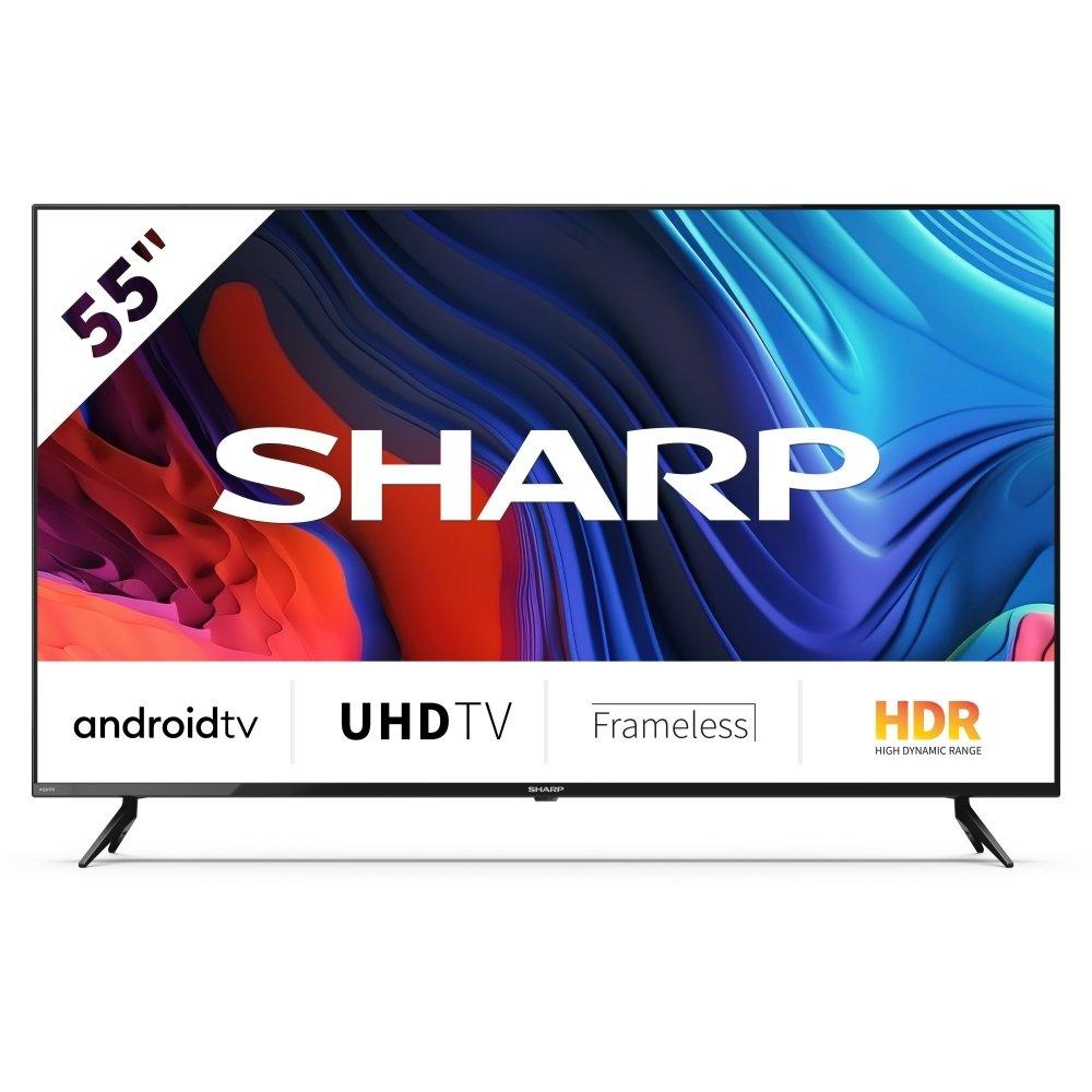 Sharp 4T-C55FP1KL2AB 55" 4K UHD Android Smart TV thumbnail image
