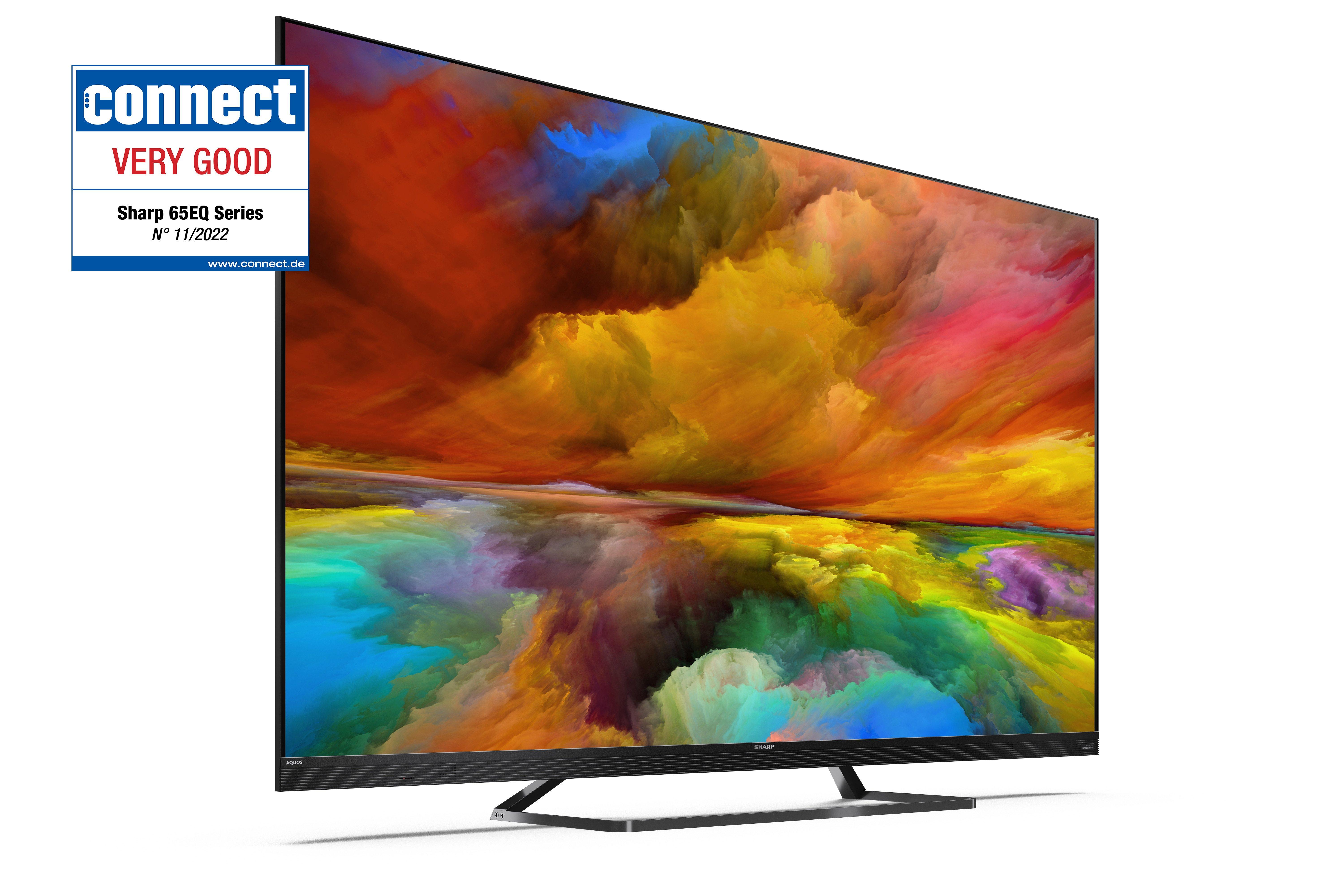 Sharp 4T-C65EQ3KM2AG 65" 4K Ultra HD Smart TV with Quantum Dot thumbnail image