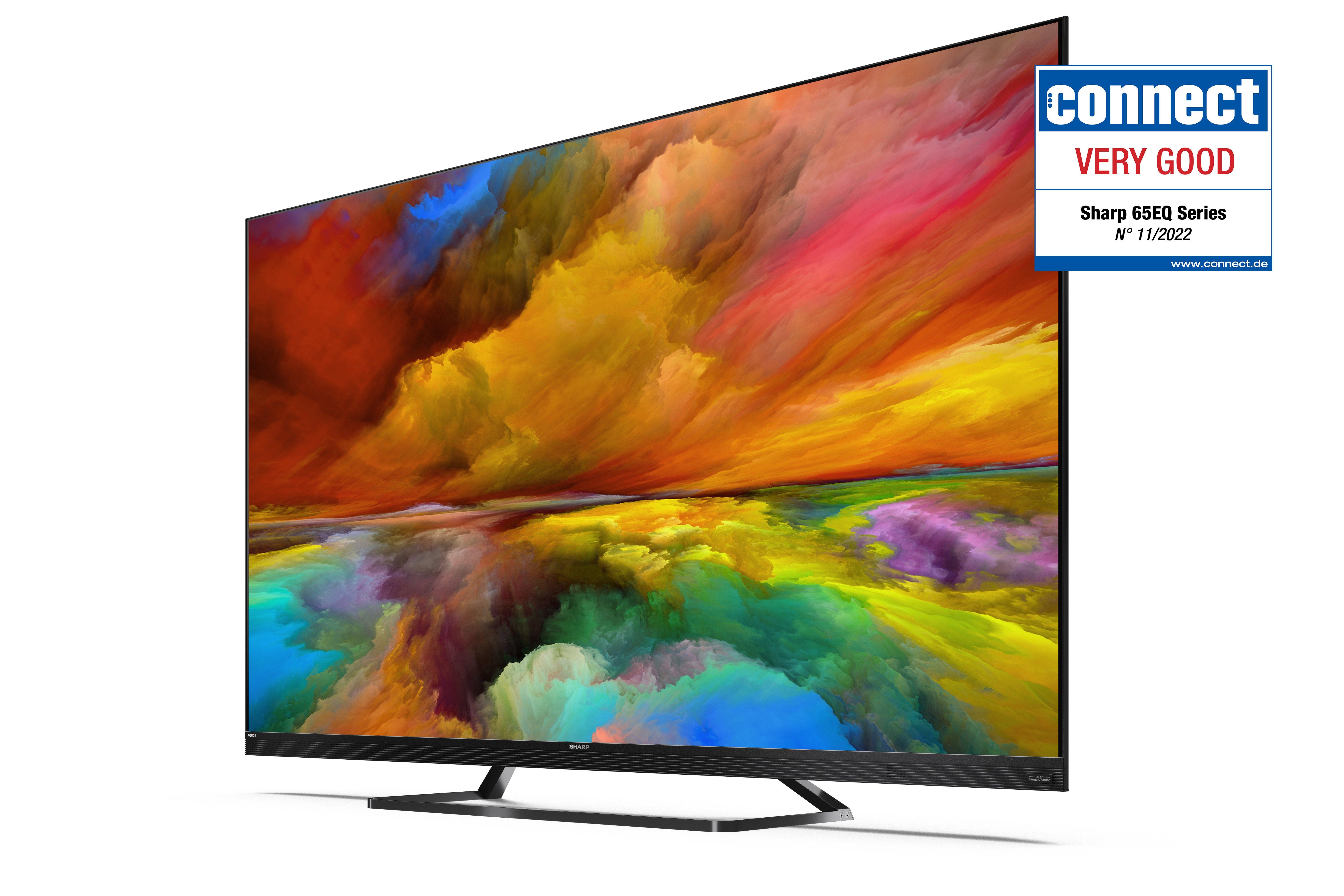 Sharp 4T-C65EQ3KM2AG 65" 4K Ultra HD Smart TV with Quantum Dot thumbnail image