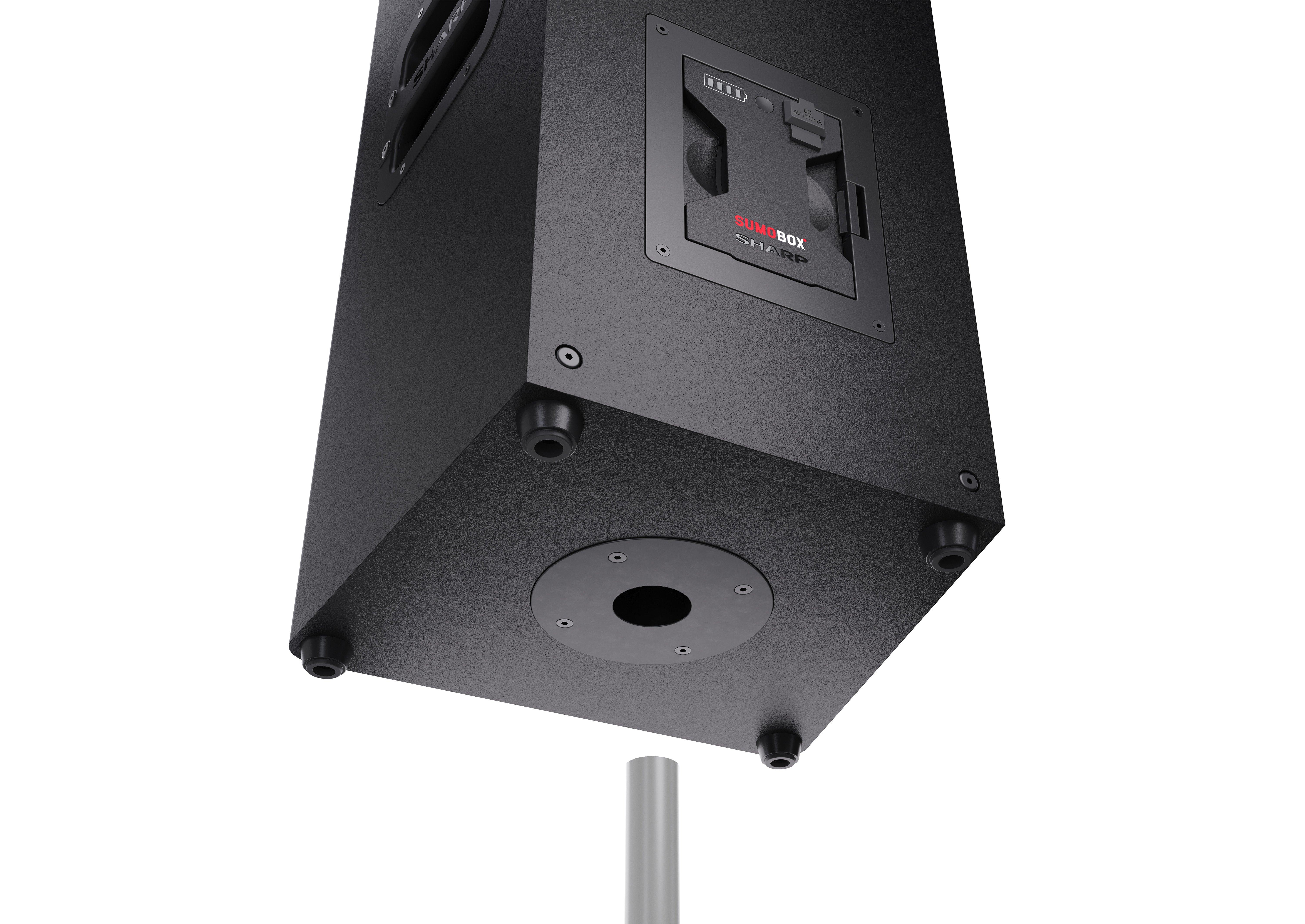 Sharp CP-LS100 SumoBox Speaker - Black thumbnail image