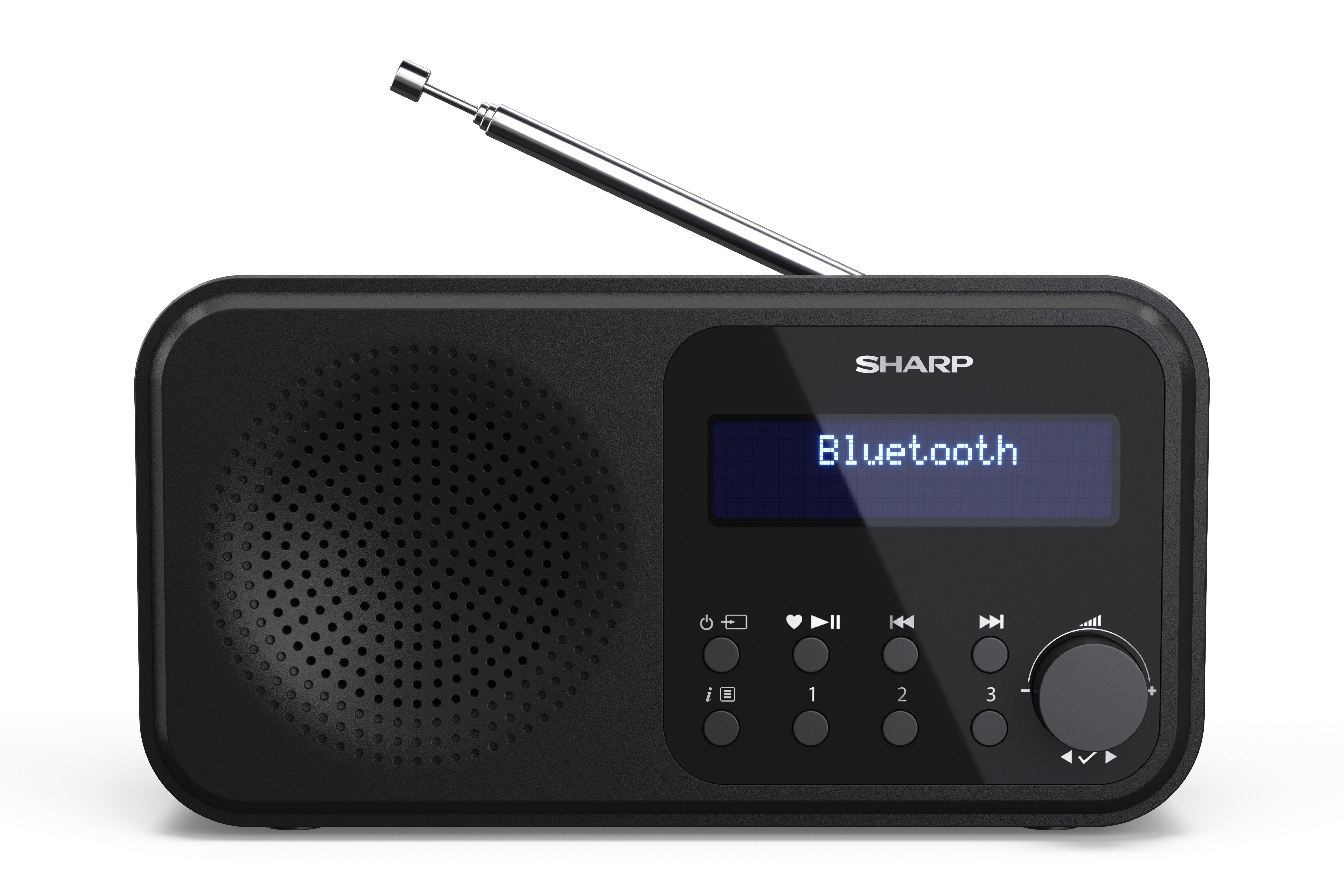 Sharp DR-P420BK Wireless DAB Radio - Black thumbnail image