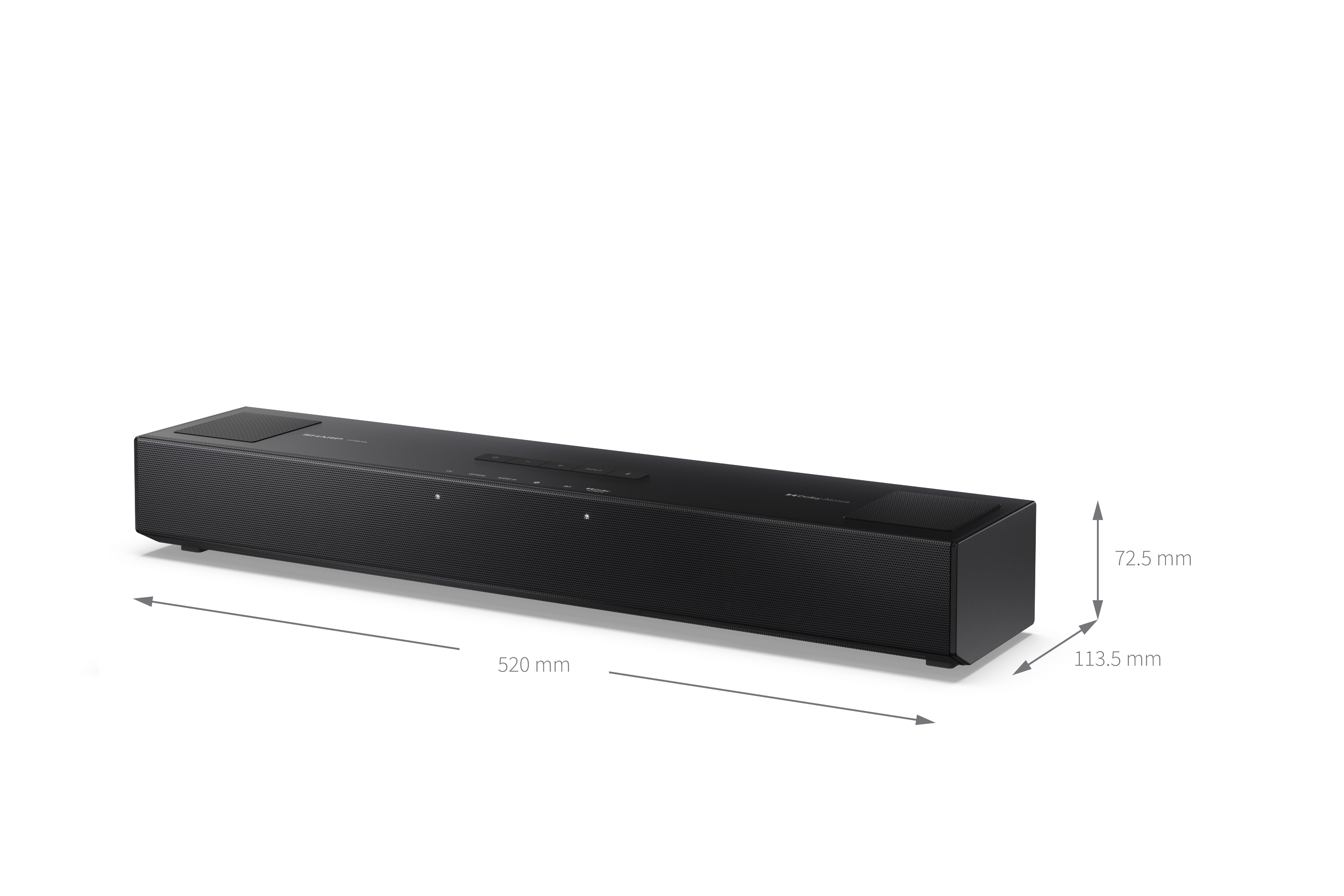 Sharp HT-SB700 2.0.2ch Compact Soundbar - Black thumbnail image