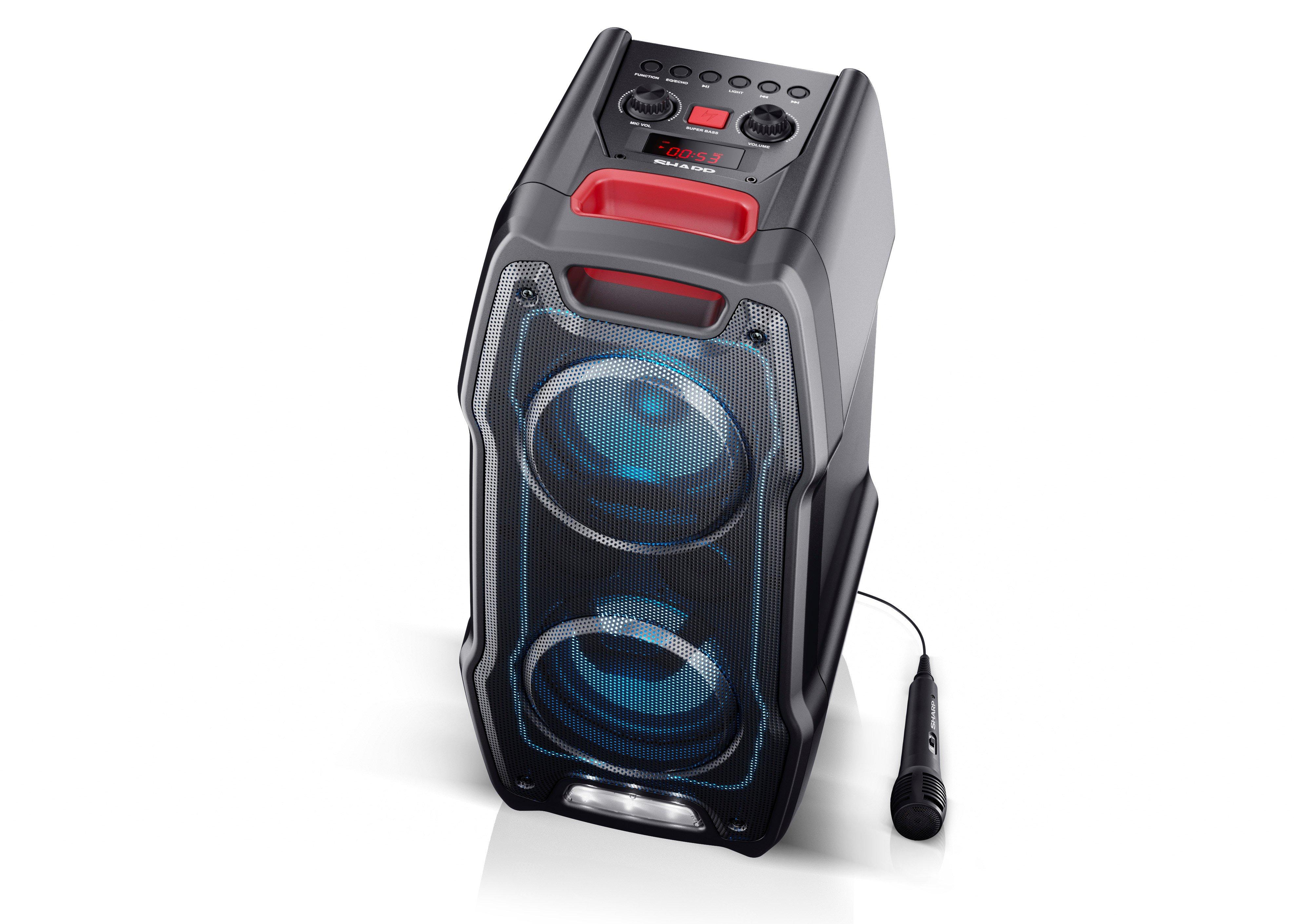 Sharp PS-929 Wireless Party Speaker - Black thumbnail image