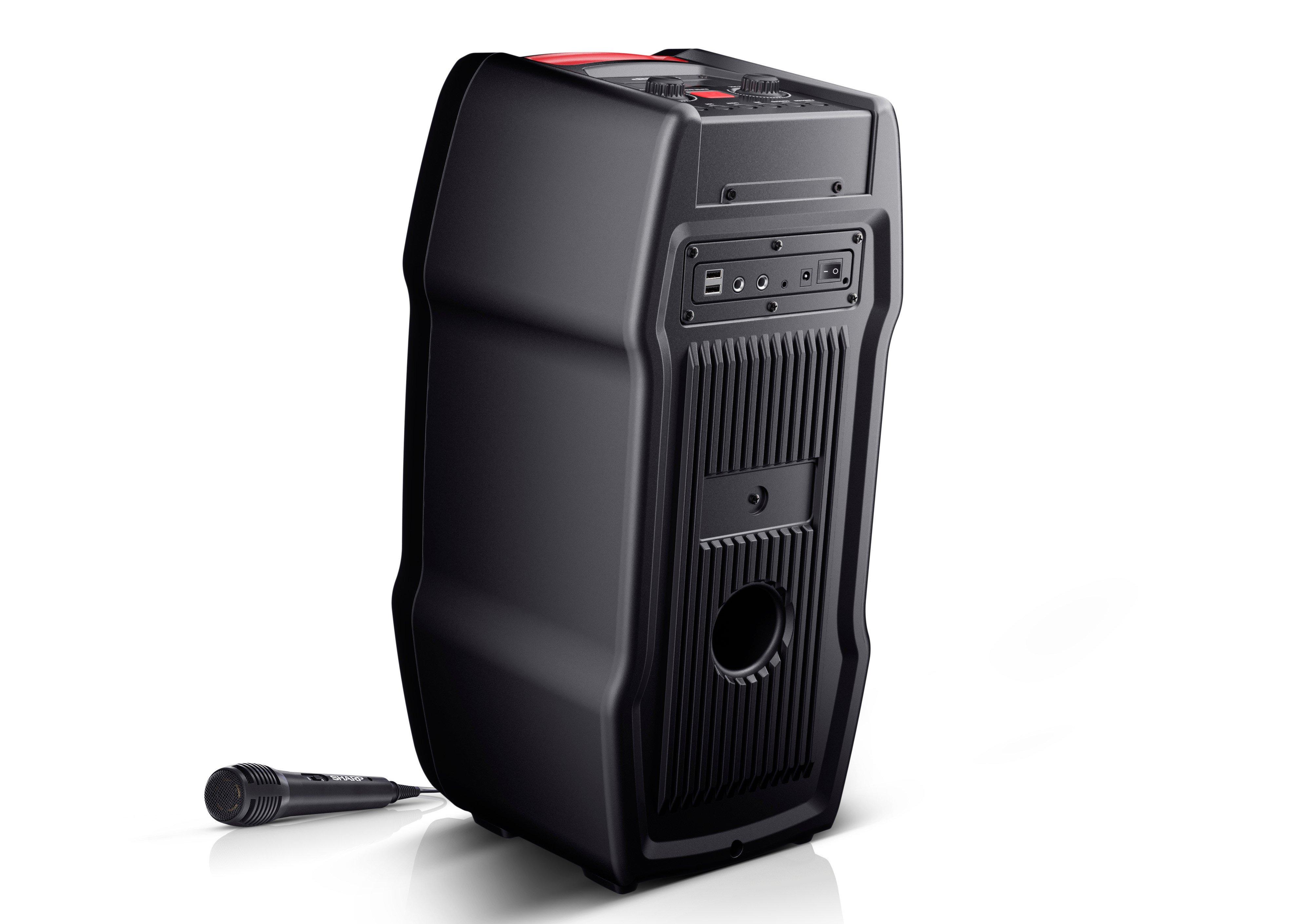 Sharp PS-929 Wireless Party Speaker - Black thumbnail image