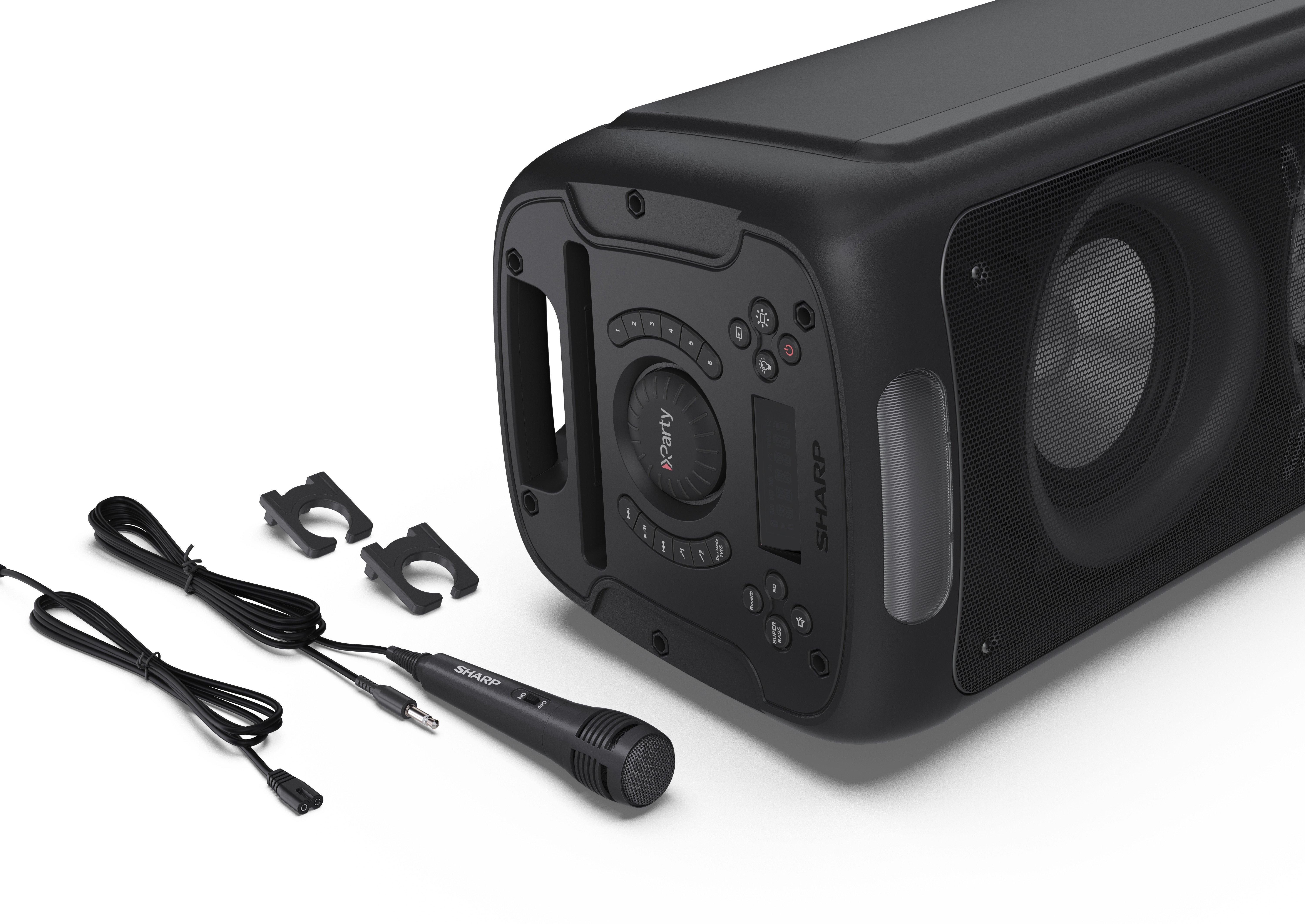Sharp PS-949 Wireless Party Speaker - Black thumbnail image