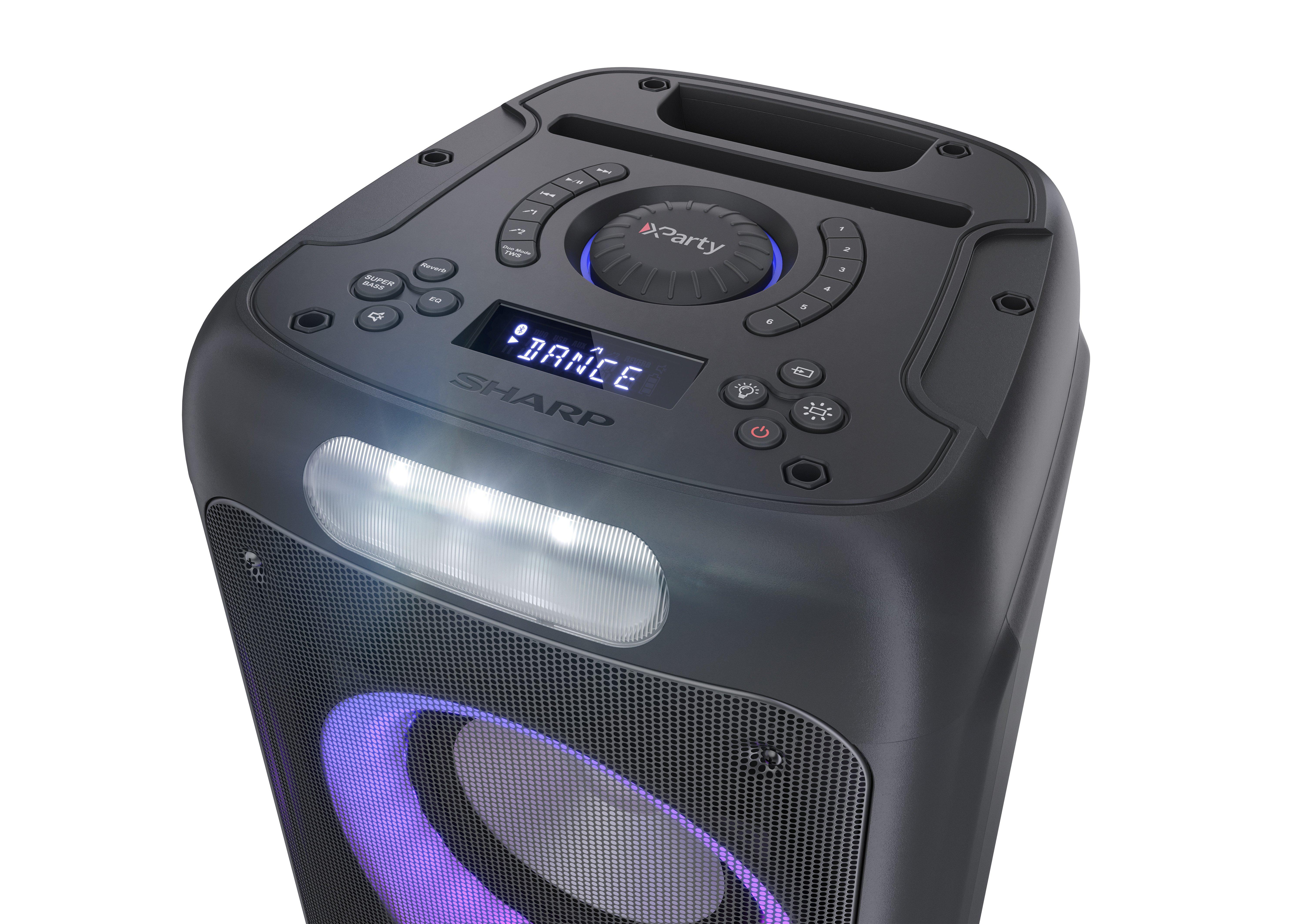 Sharp PS-949 Wireless Party Speaker - Black thumbnail image