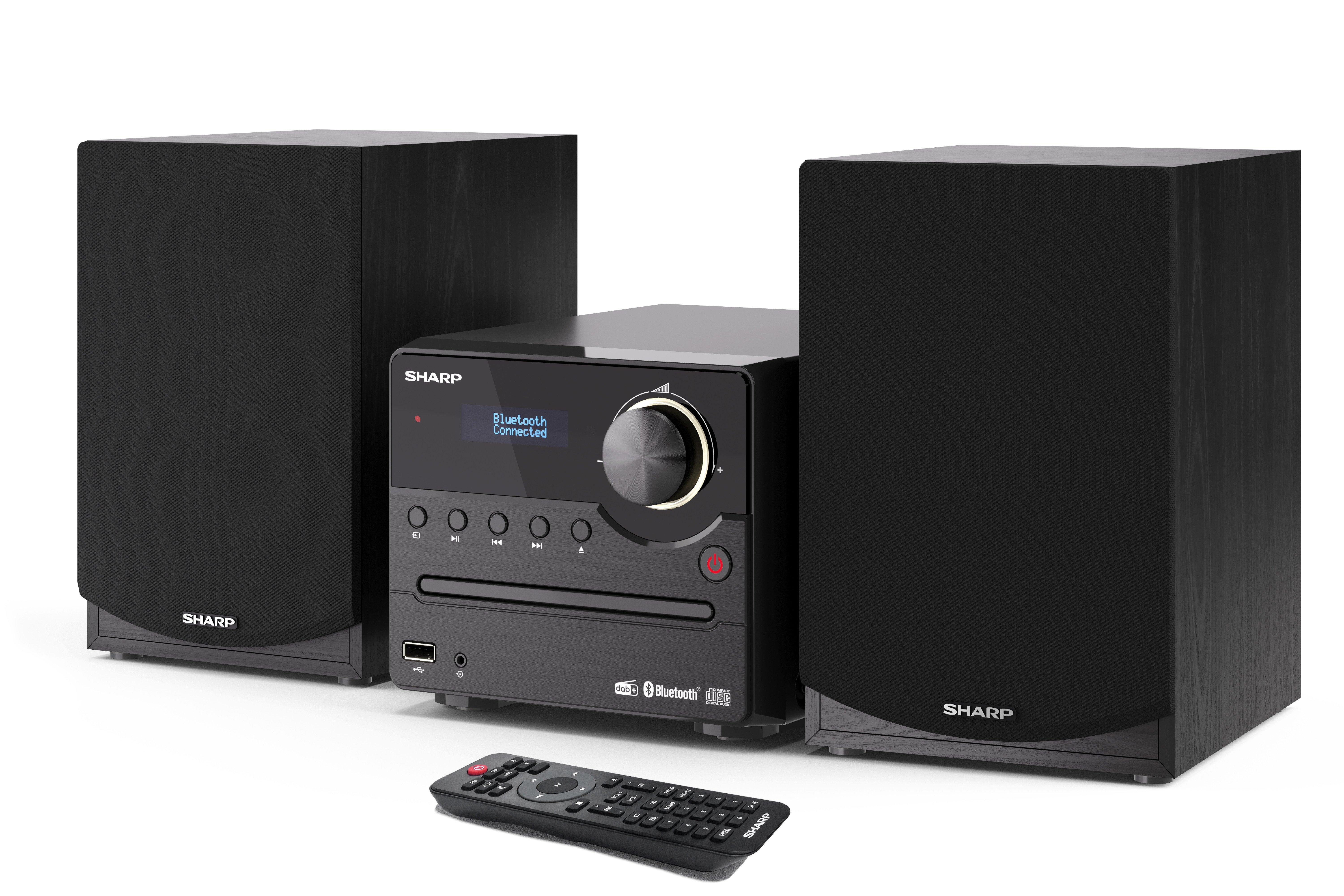Sharp XL-B517D(BK) Wireless Hi-Fi Micro System - Black thumbnail image