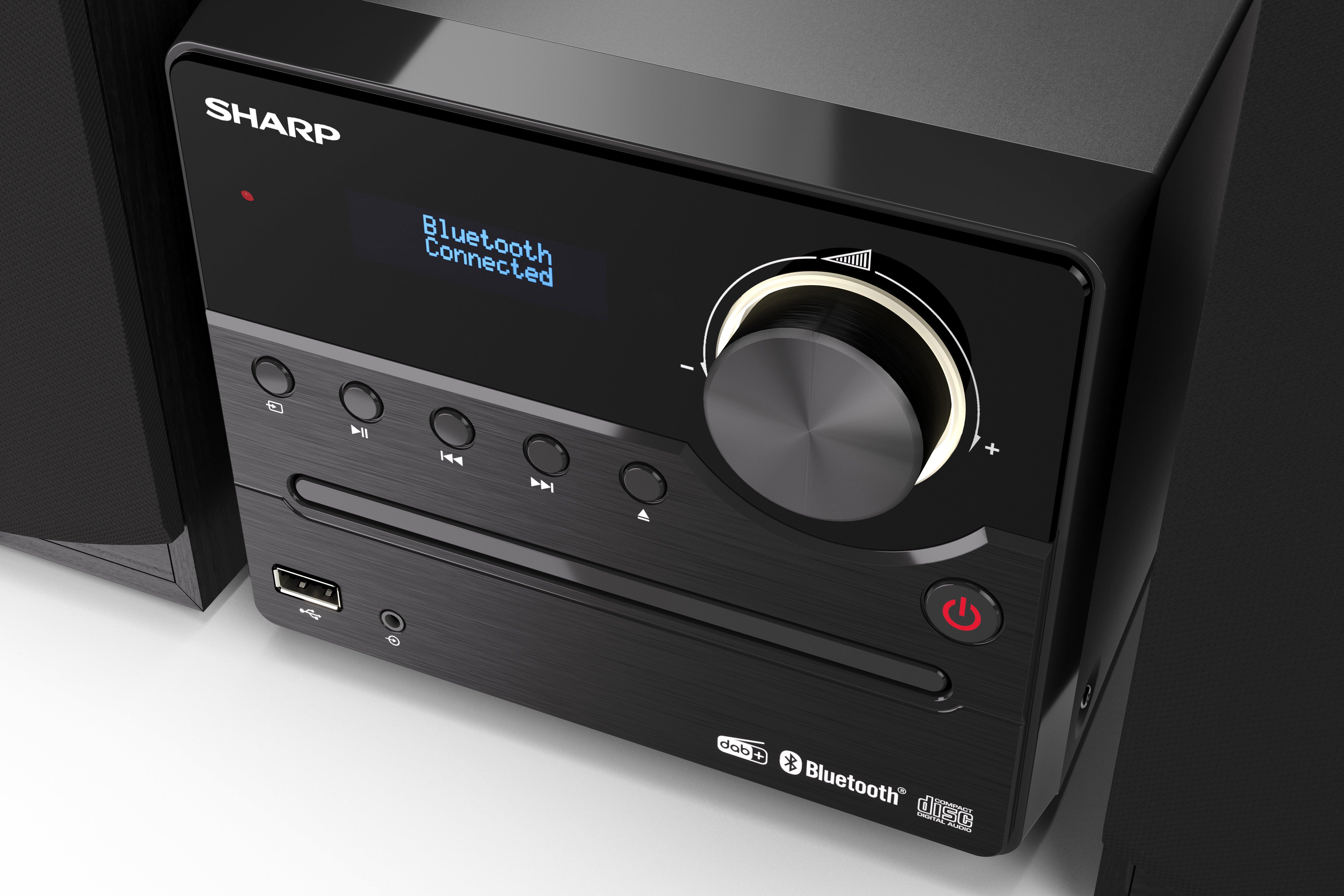 Sharp XL-B517D(BK) Wireless Hi-Fi Micro System - Black thumbnail image