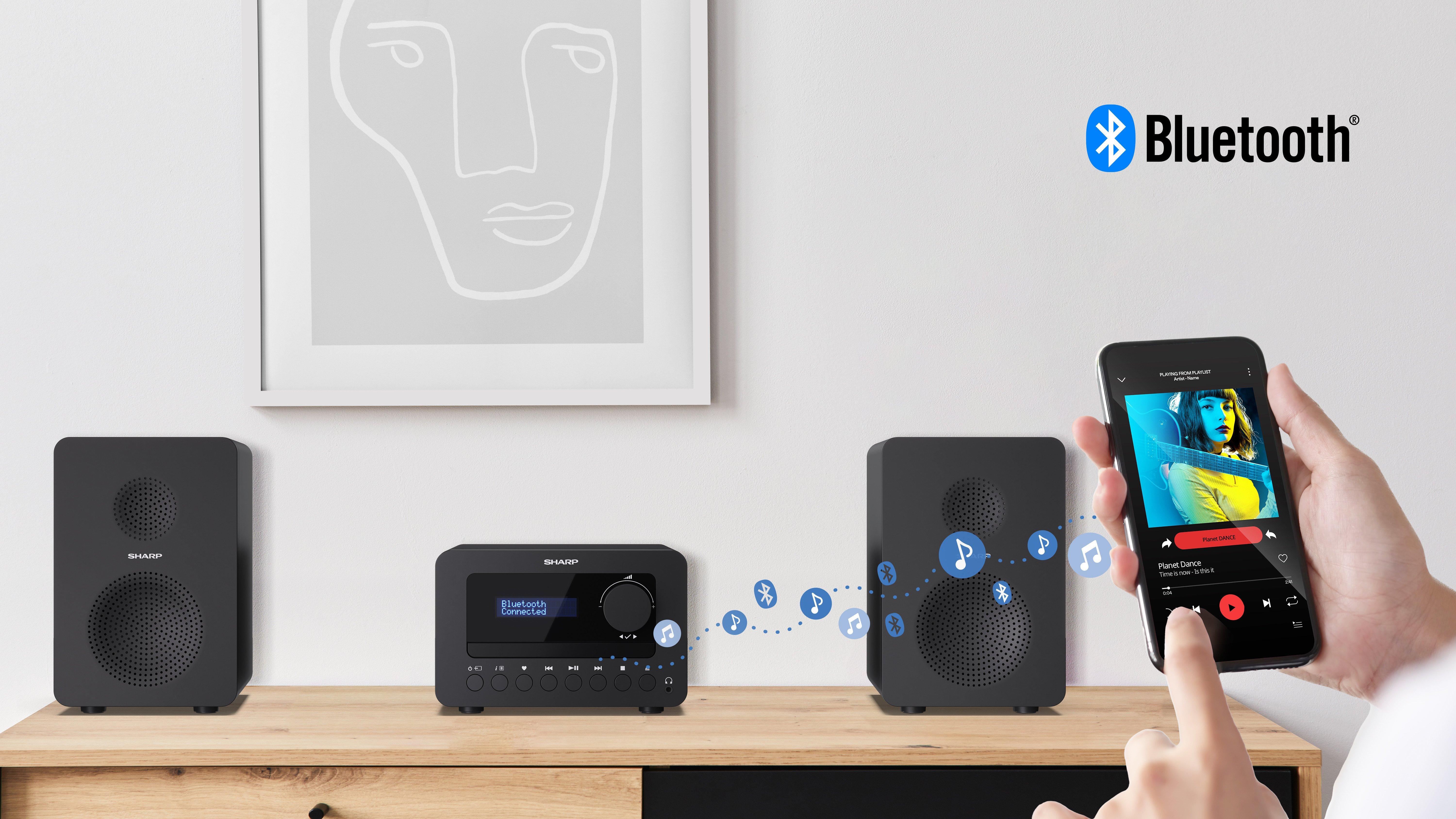 Sharp XL-B520D DAB+ Hi-Fi Micro System  thumbnail image