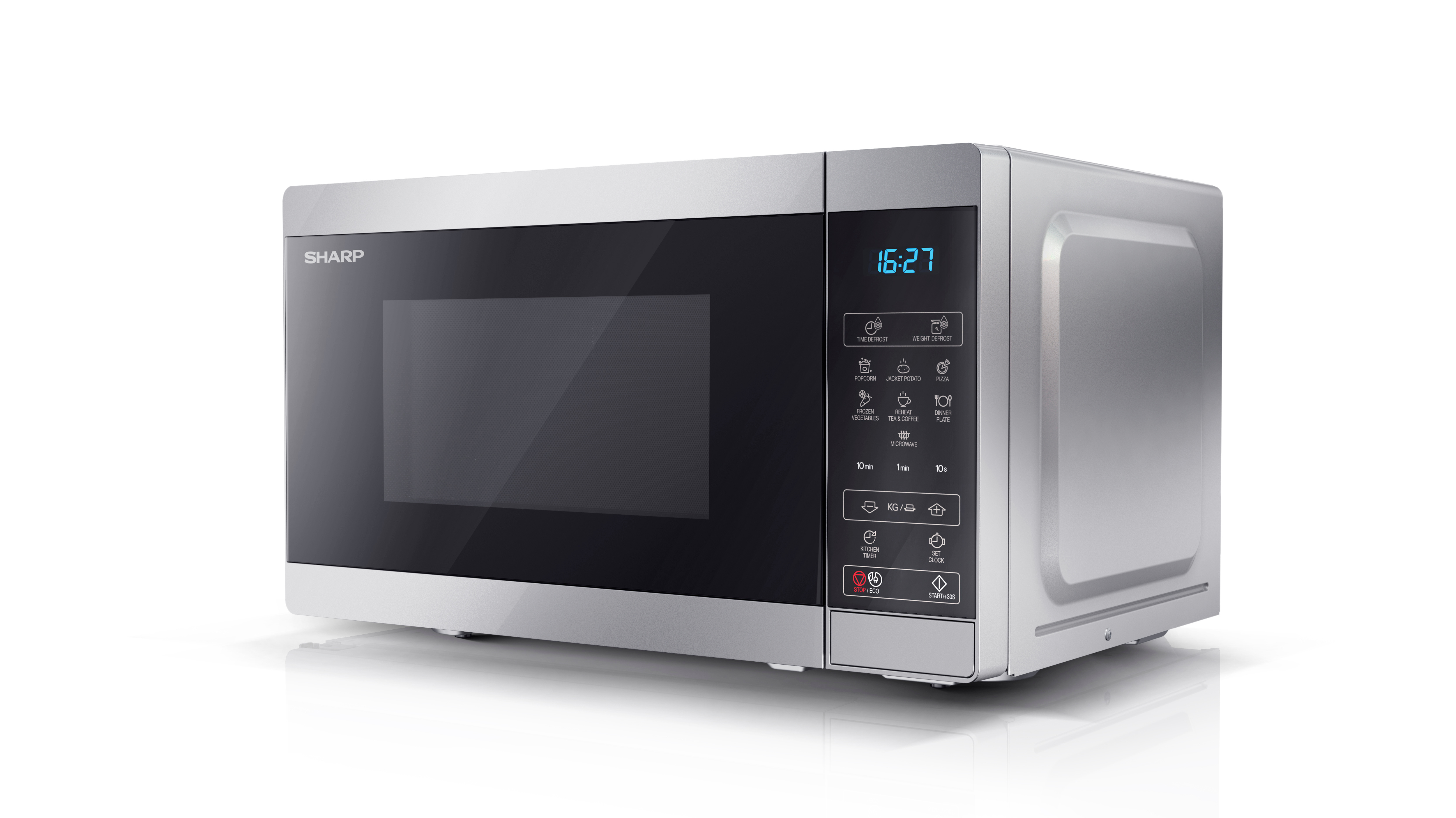 Sharp YC-MS02U-B 20 Litres Microwave Oven - Black thumbnail image