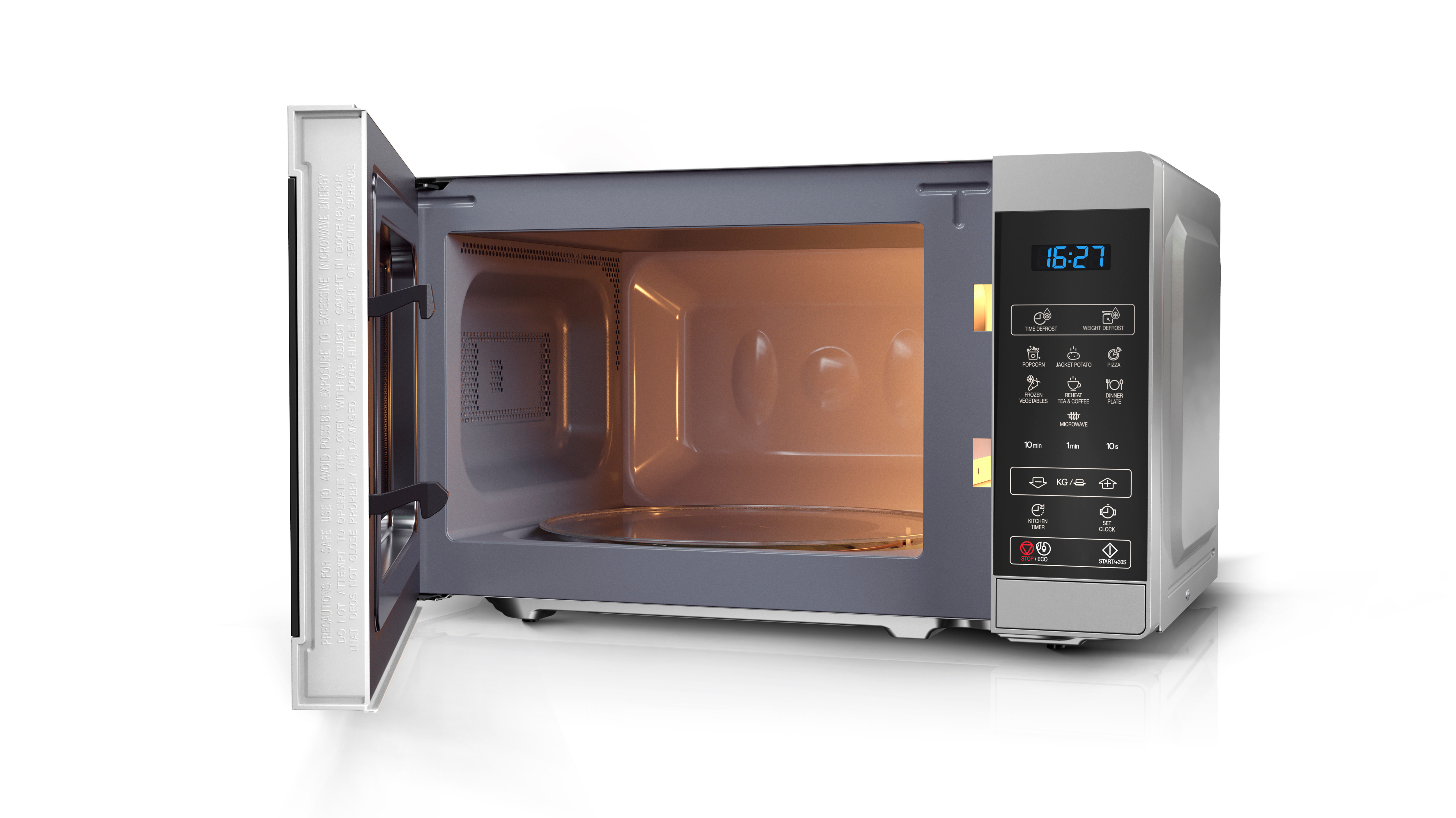Sharp YC-MS02U-B 20 Litres Microwave Oven - Black thumbnail image