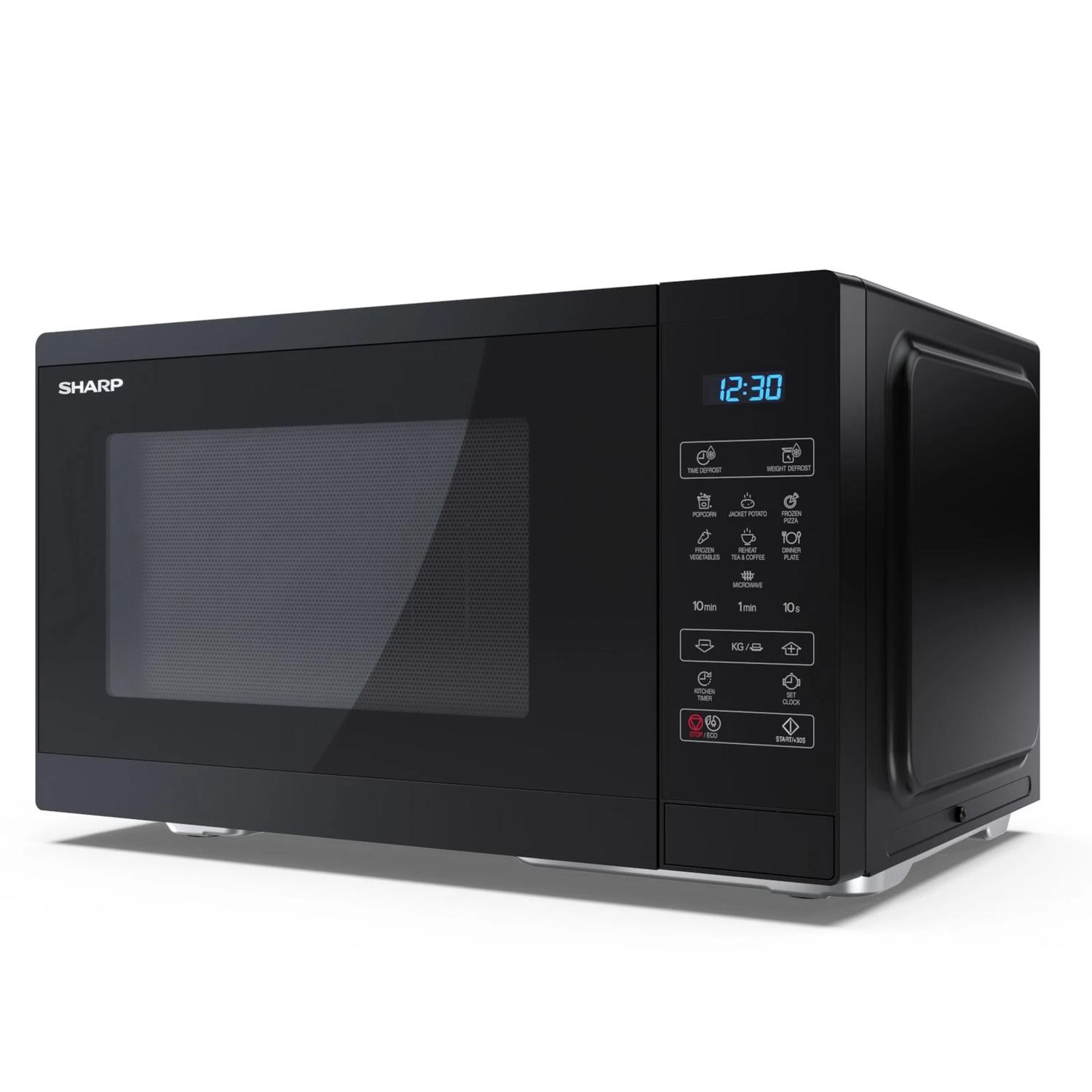 Sharp YC-MS252AU-B 25 Litres Microwave Oven - Black thumbnail image