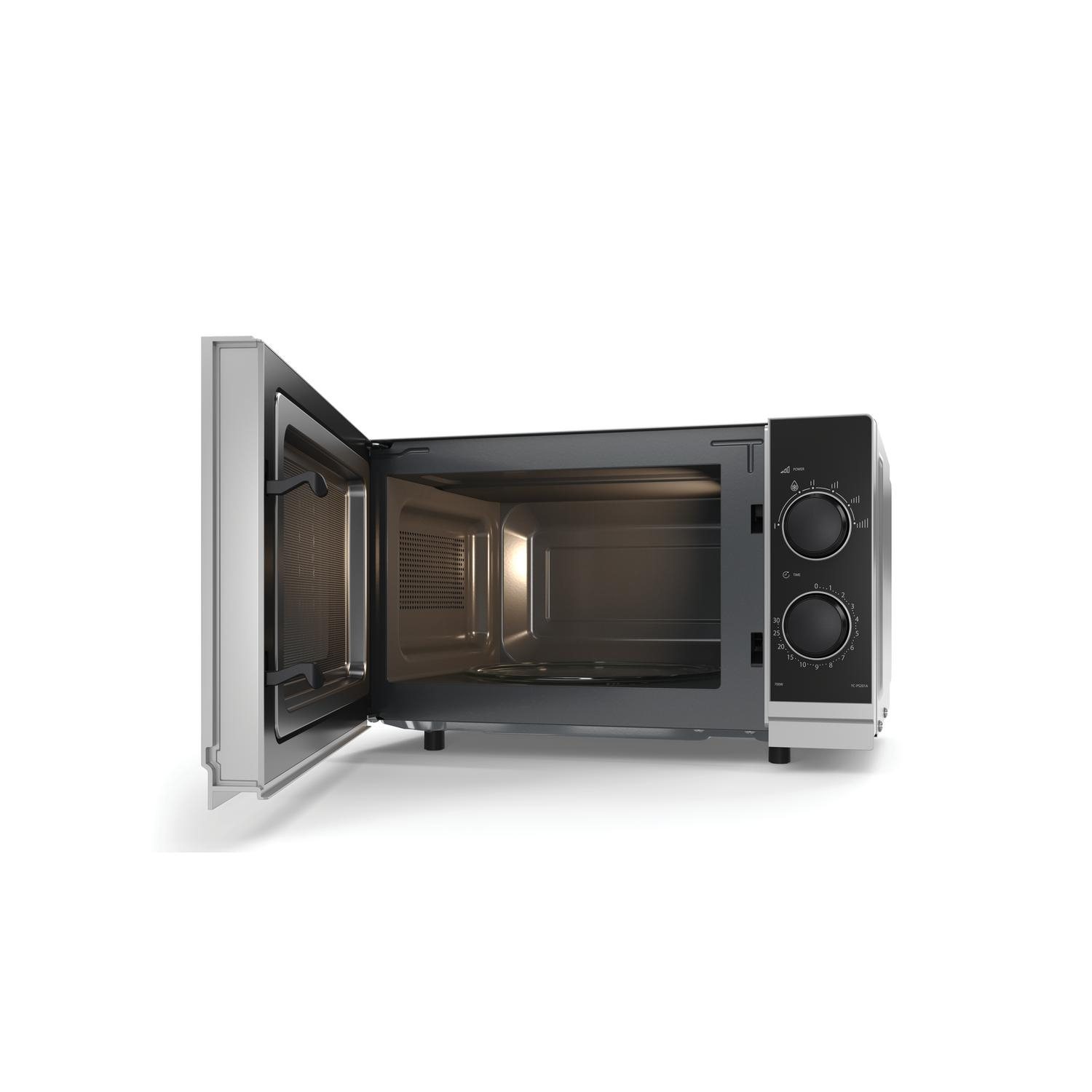 Sharp YC-PS201AU-S 20 Litres Microwave Oven - Silver thumbnail image
