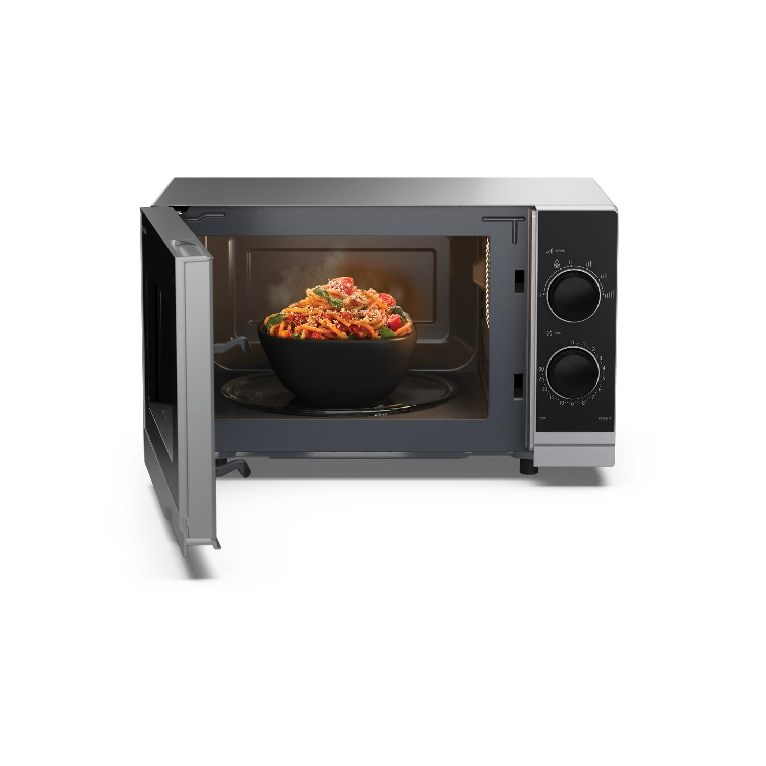 Sharp YC-PS201AU-S 20 Litres Microwave Oven - Silver thumbnail image